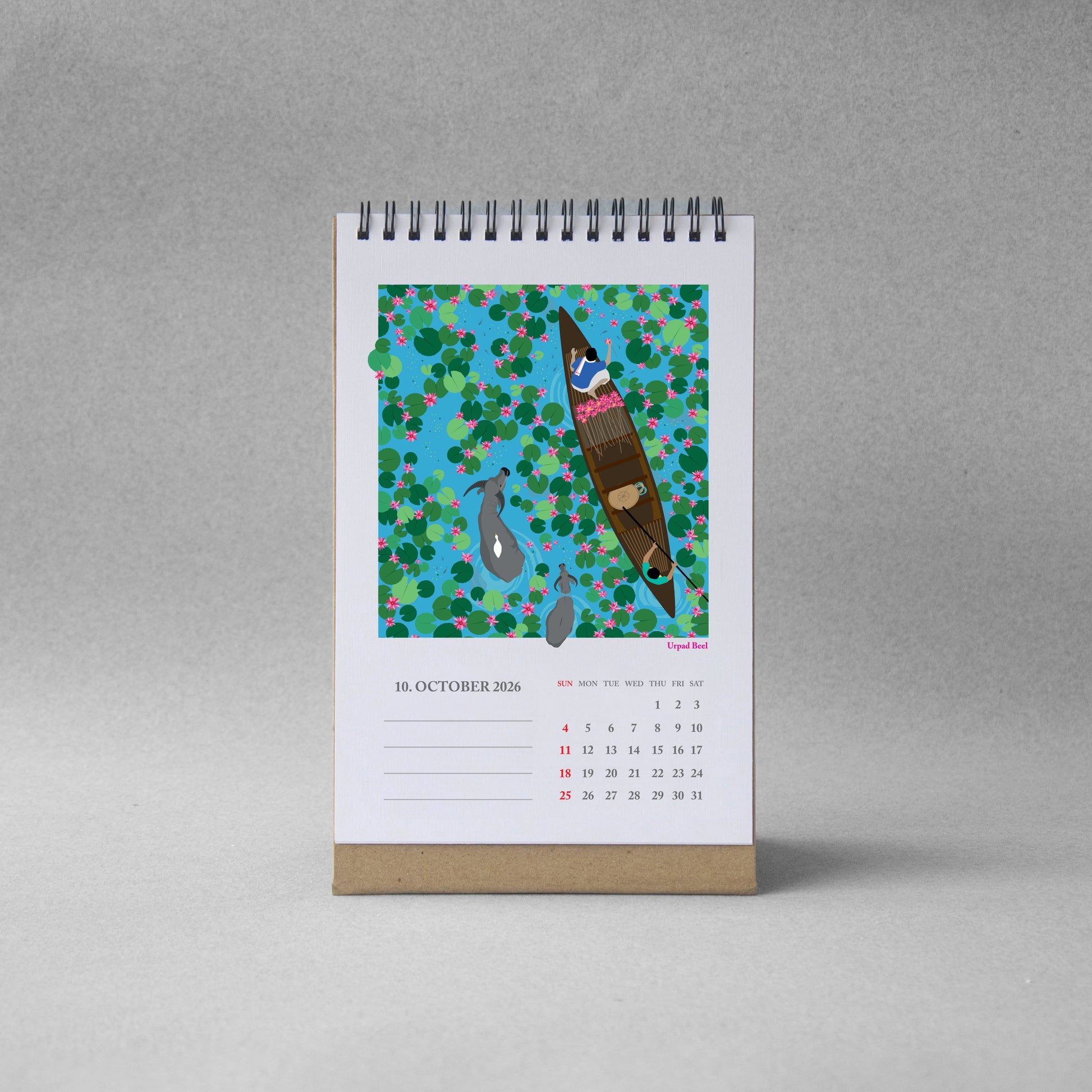 View from the TOP 2026 Desk Calendar