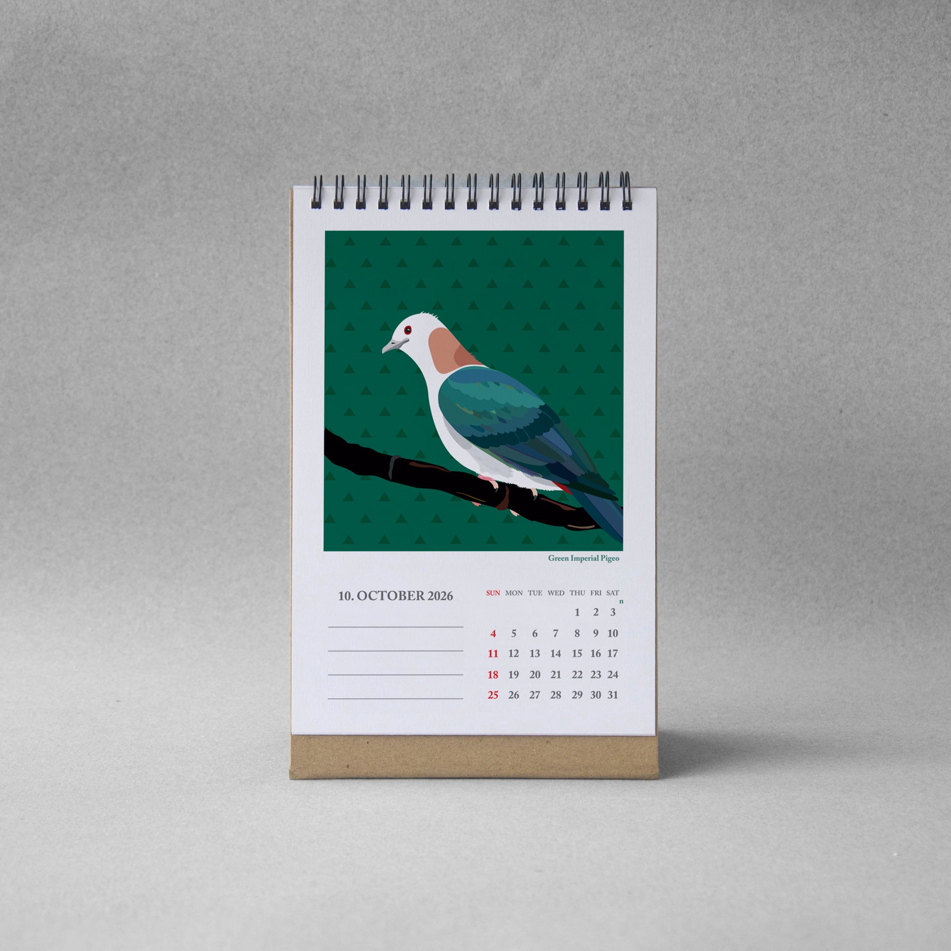 Wildlife of North-East India 2026 Desk Calendar