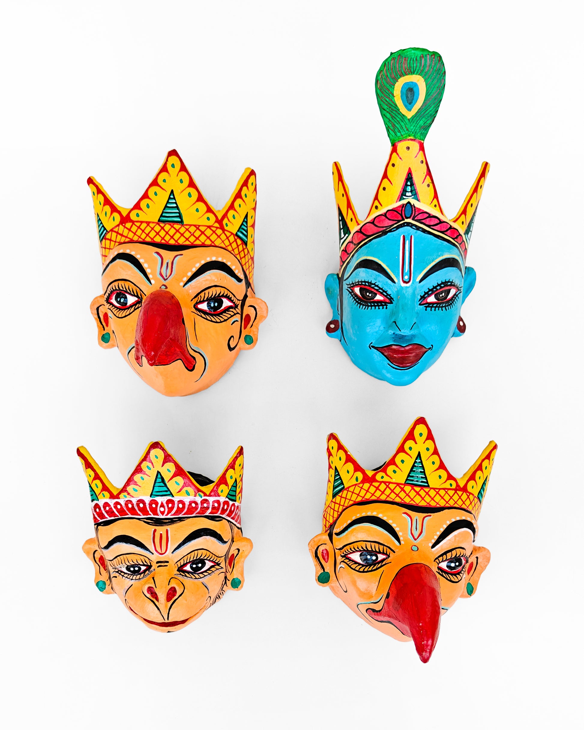 Traditional Masks of Majuli from Assam