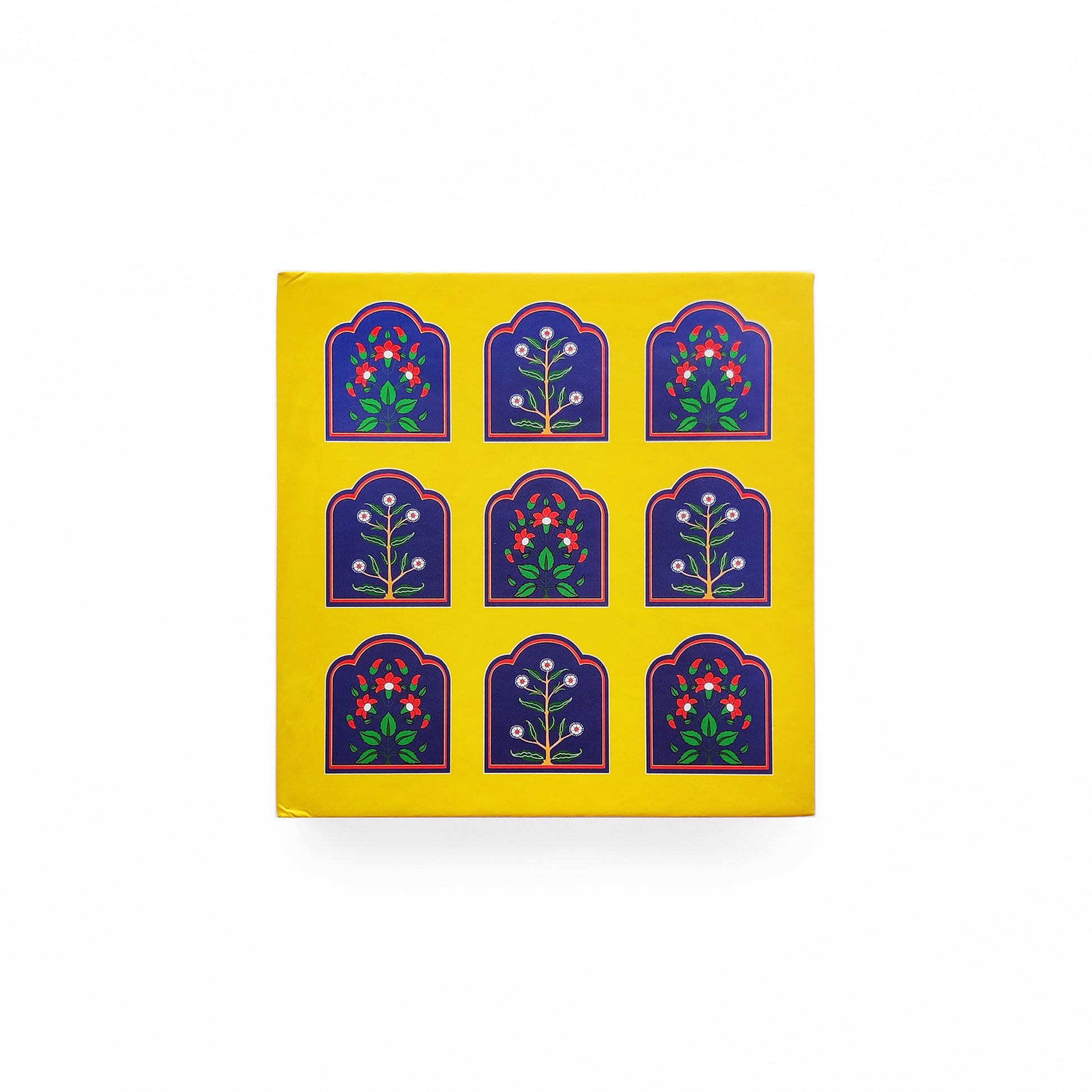Motif Three Square Notebook