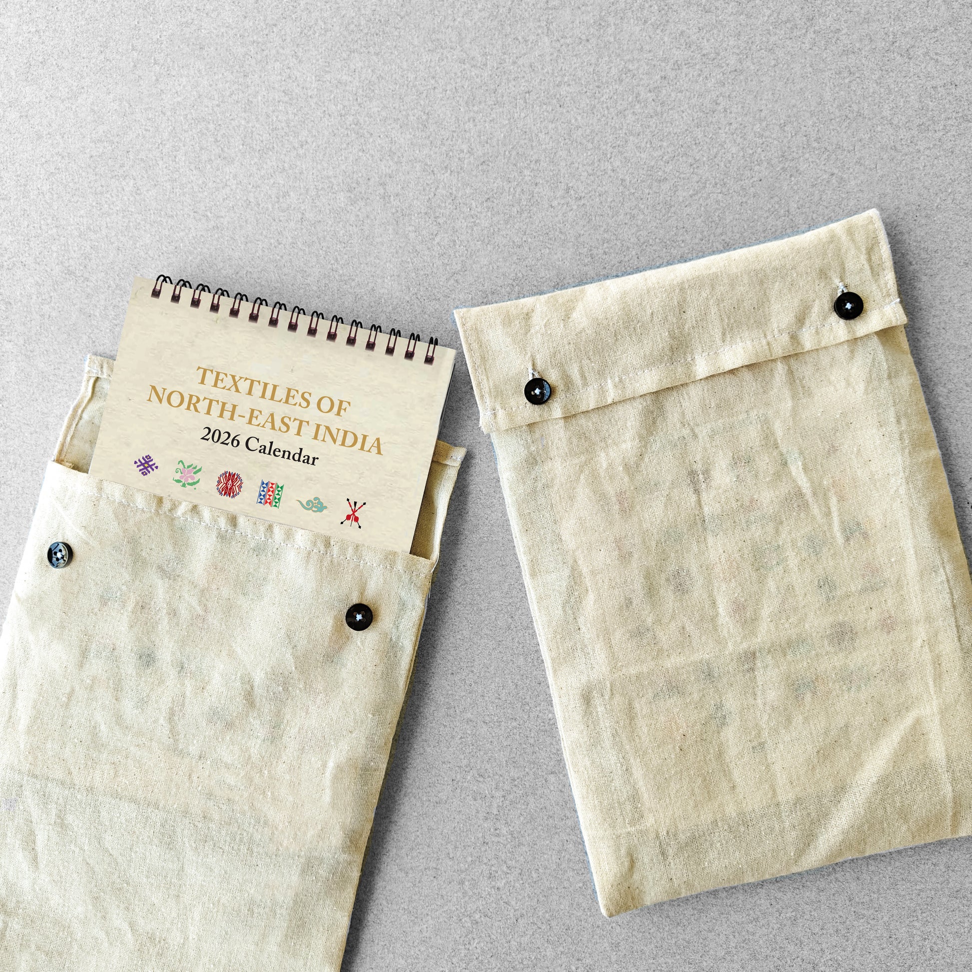 Textiles of North-East India 2026 Desk Calendar