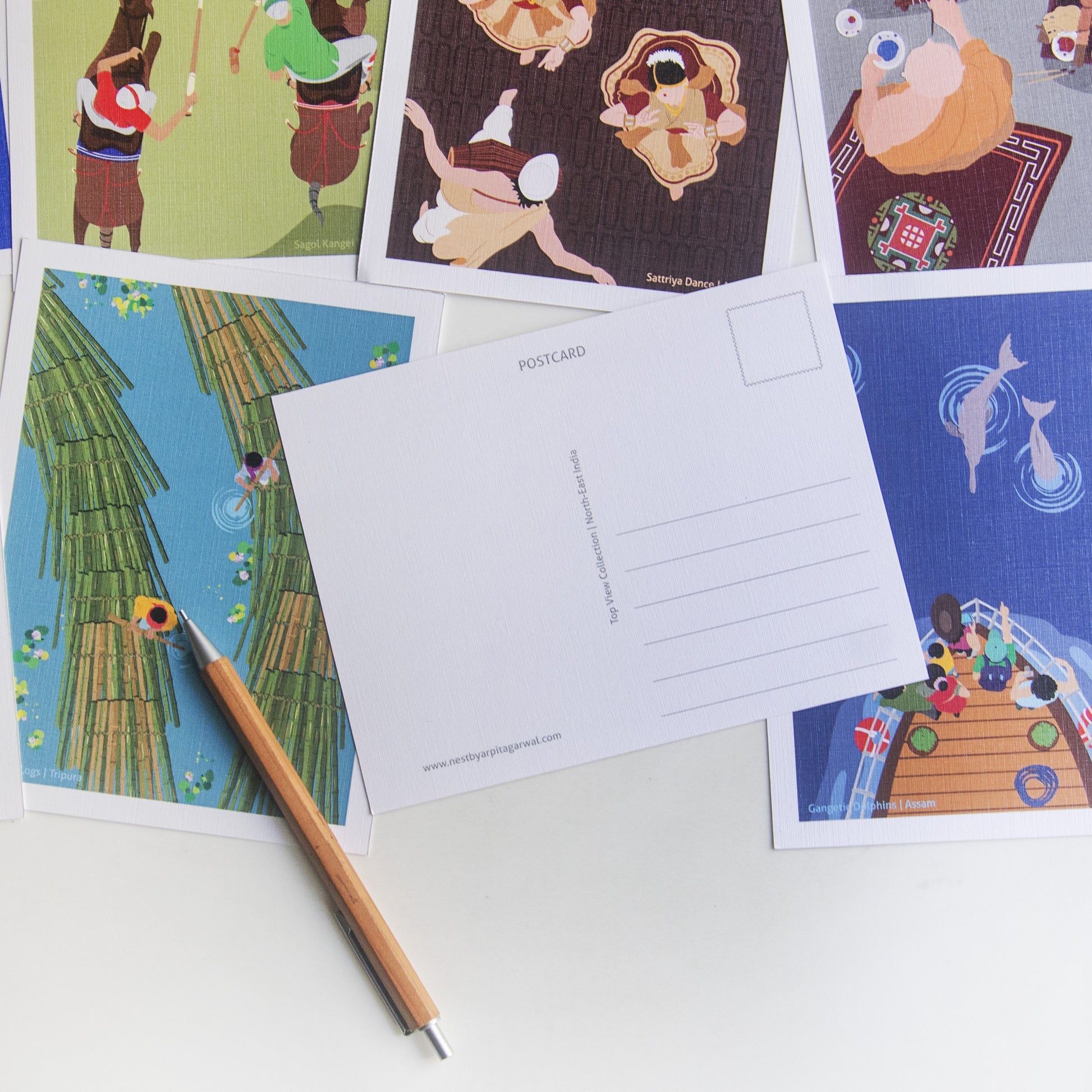 North-East View from the Top Postcards - Set of 8 - Set Two