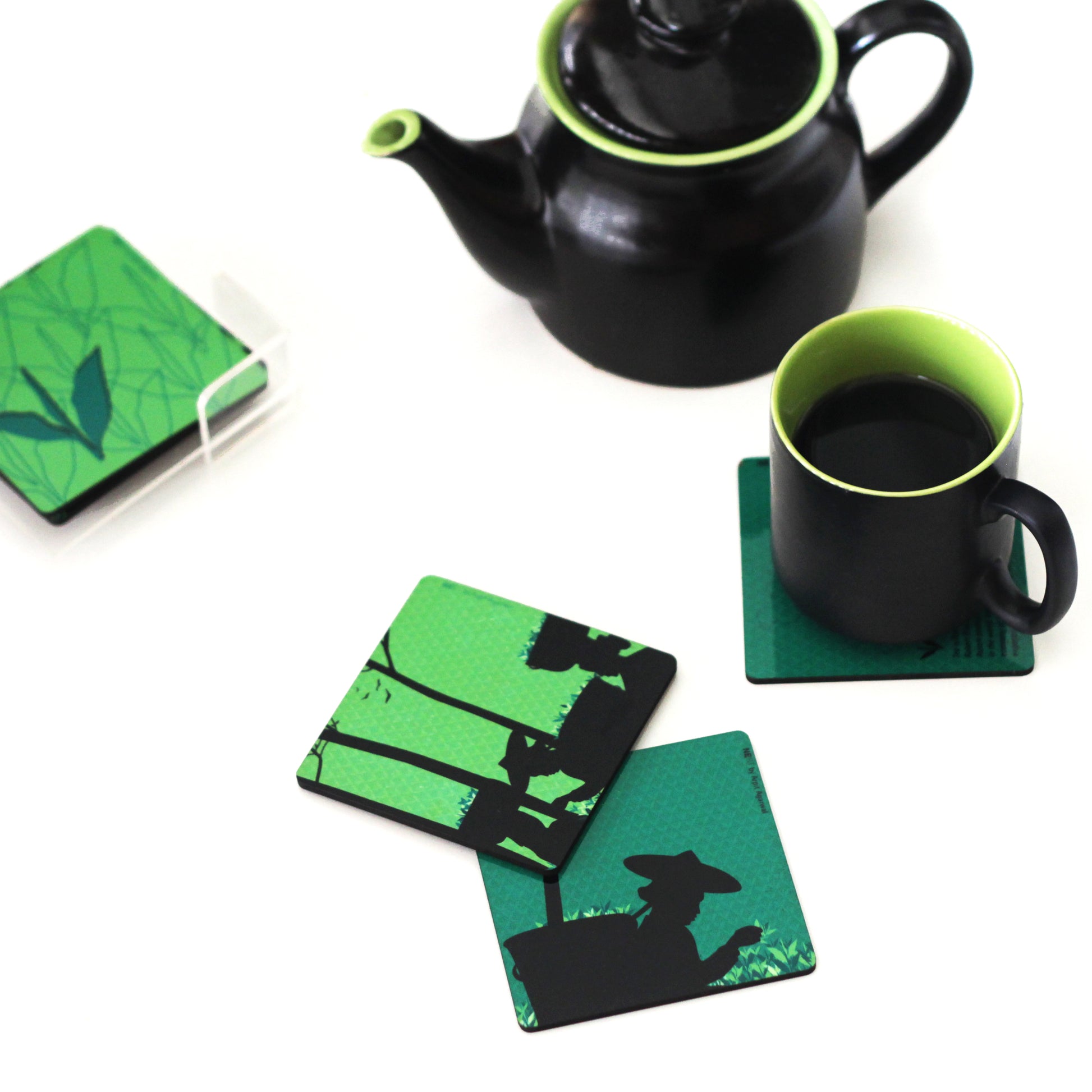 Women in Tea Garden - Set of Six - NEST by Arpit Agarwal