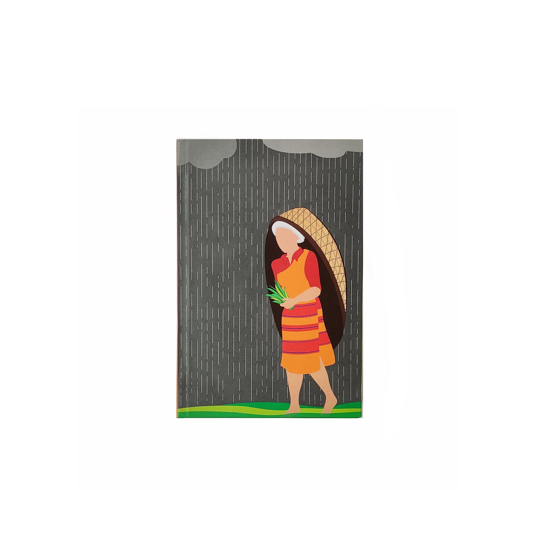 Meghalaya Rain Farming Grey Notebook