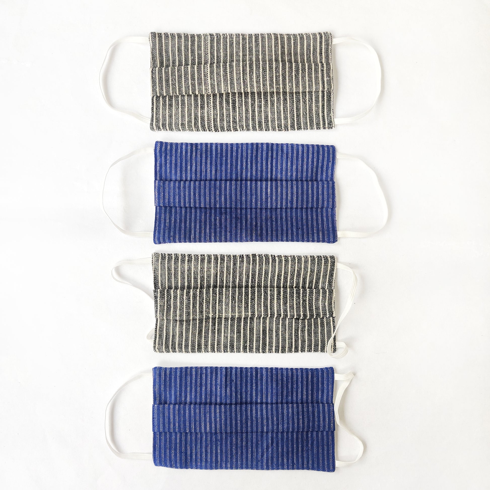 NorthEast Handloom Cotton Masks - Set of Four - NEST by Arpit Agarwal