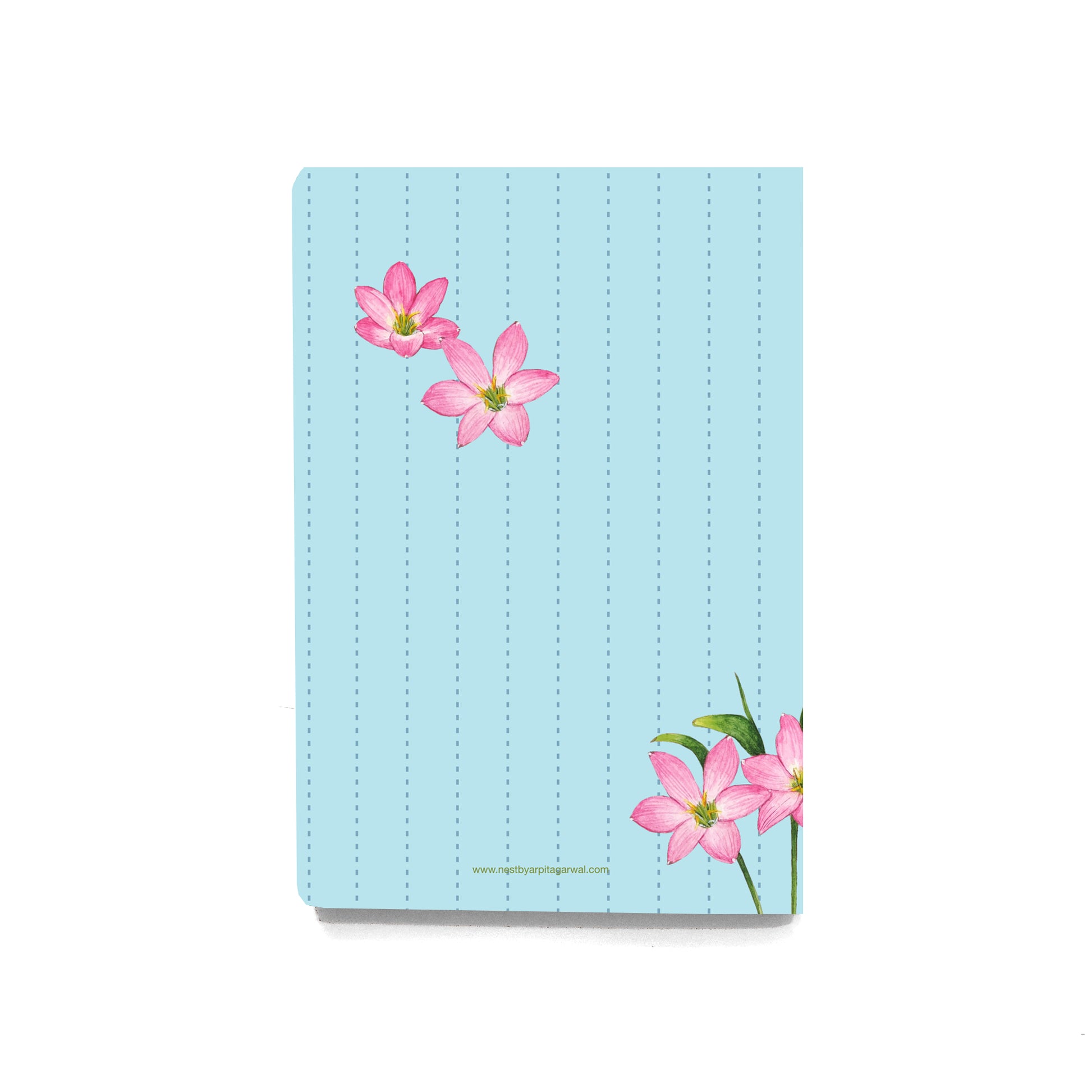 Botanical Rain Lily Soft Cover Notebook