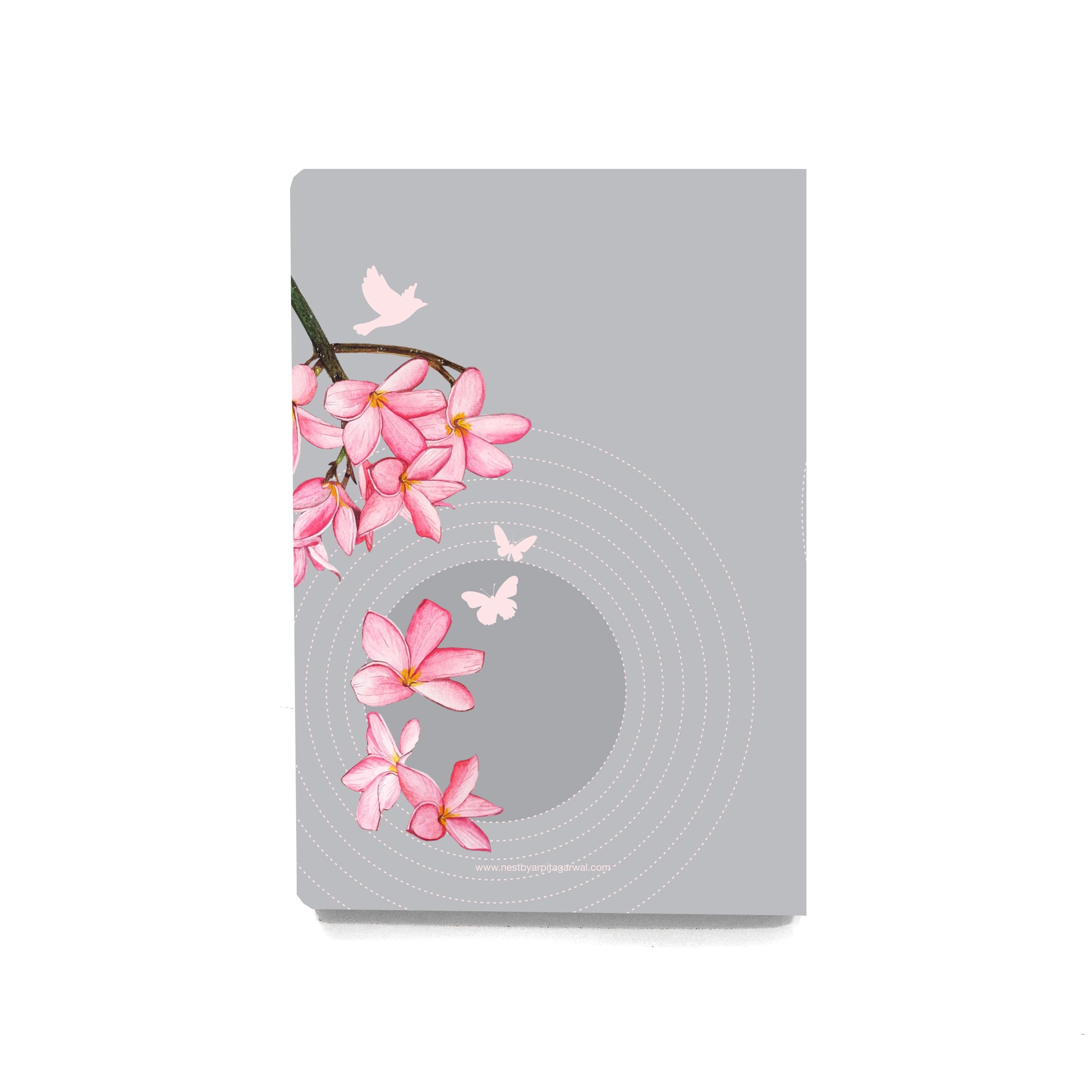 Botanical Frangipani Soft Cover Notebook