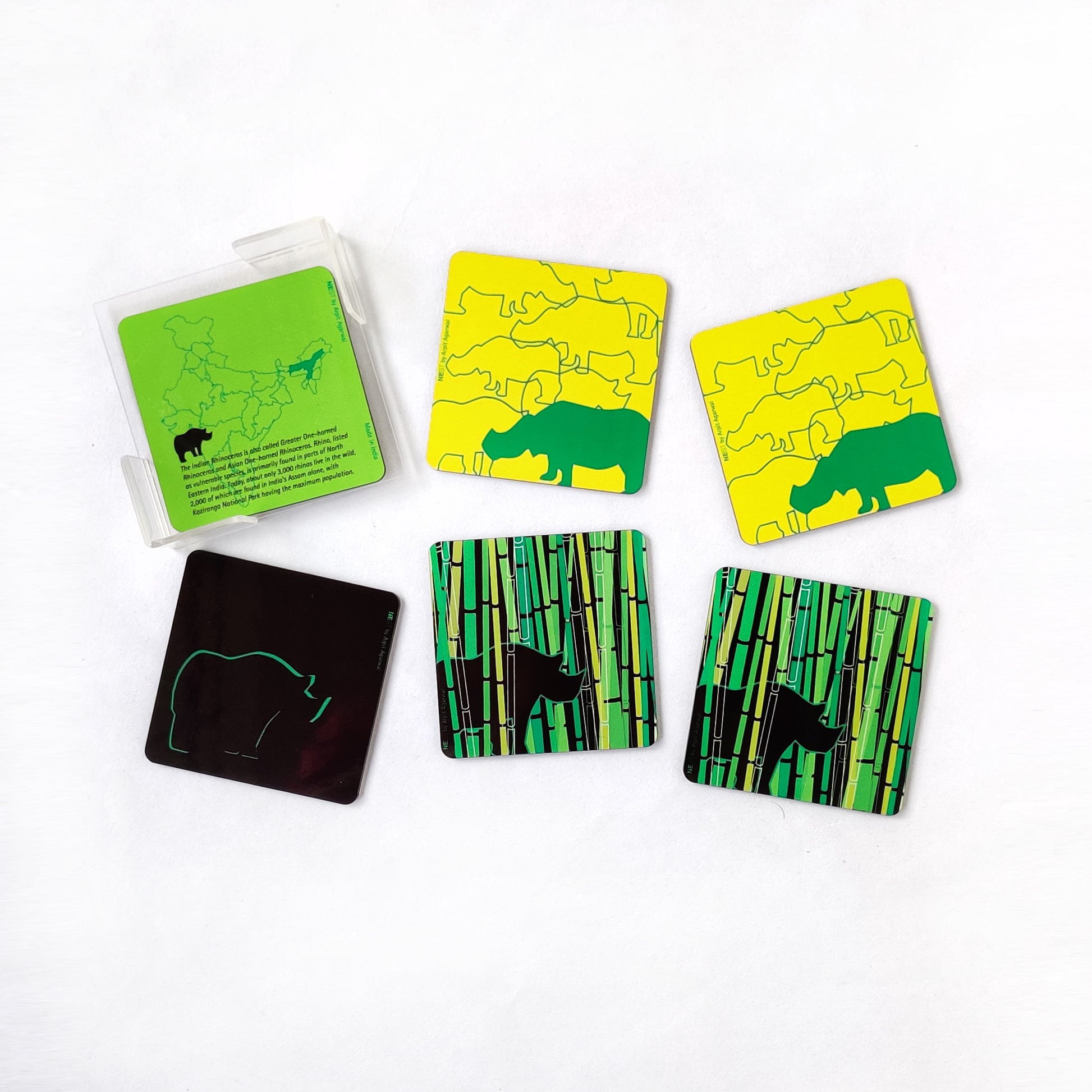 Rhino - Set of Six - NEST by Arpit Agarwal