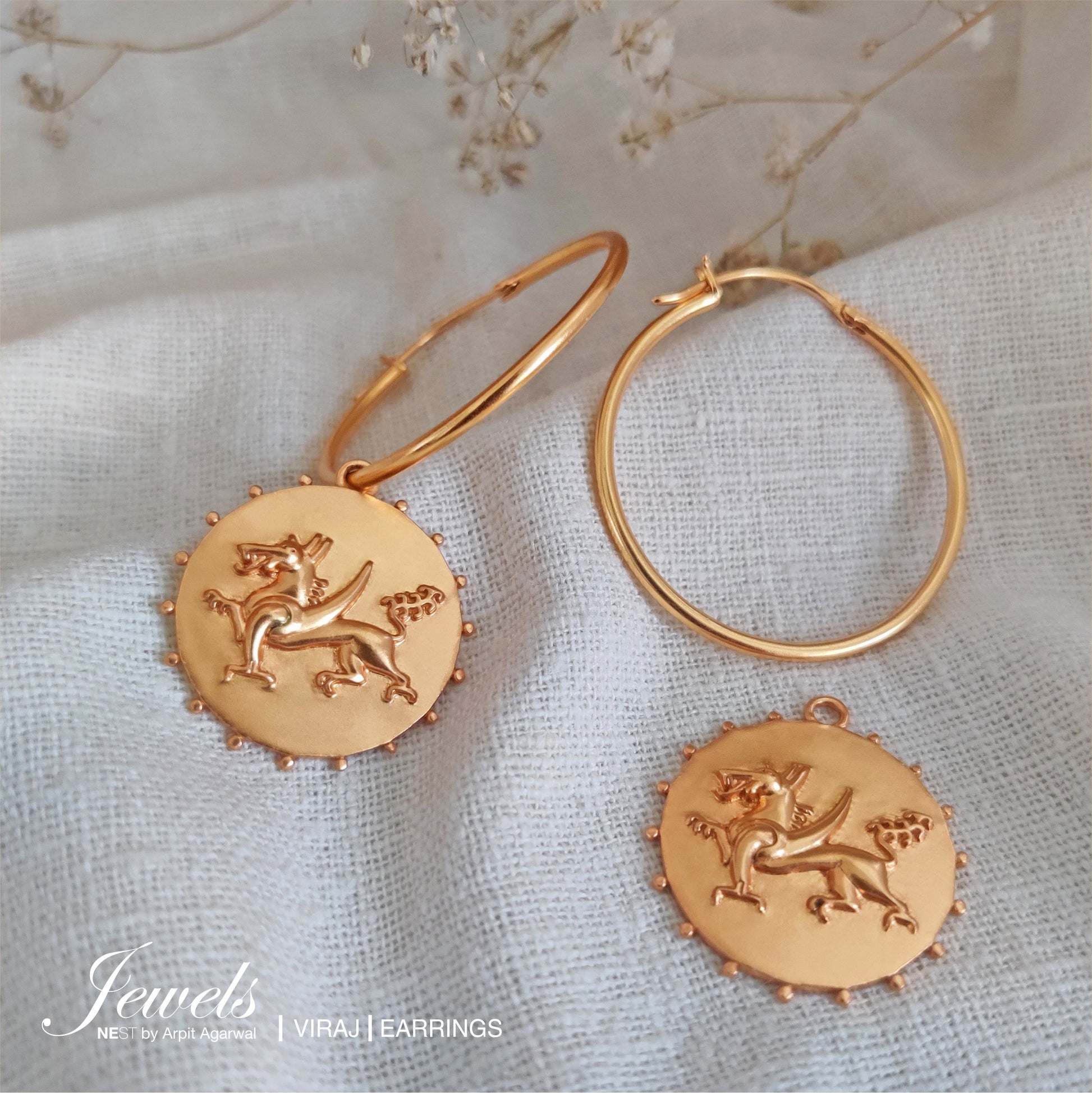 Viraj Hoop Earrings
