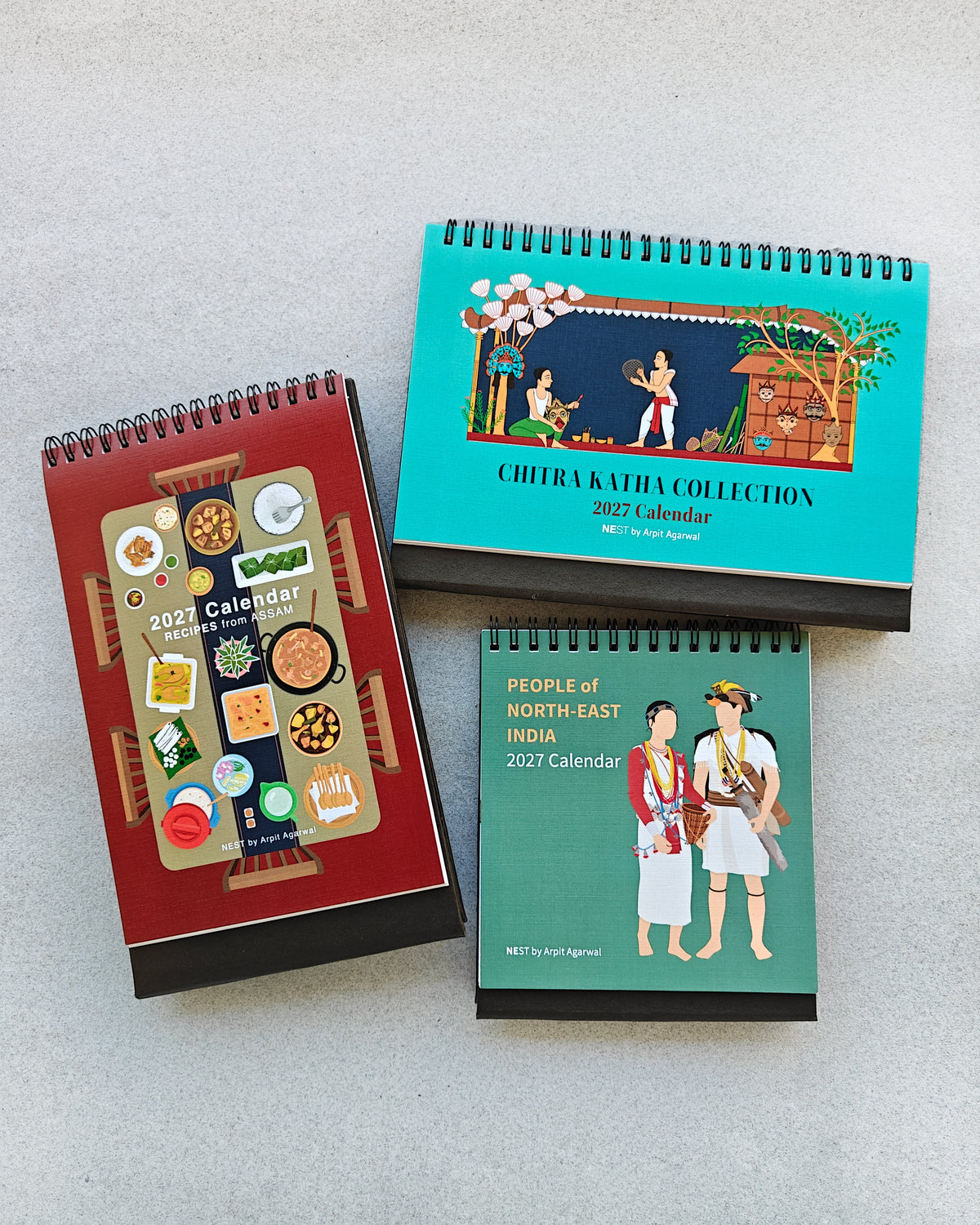 2027 Desk Calendar