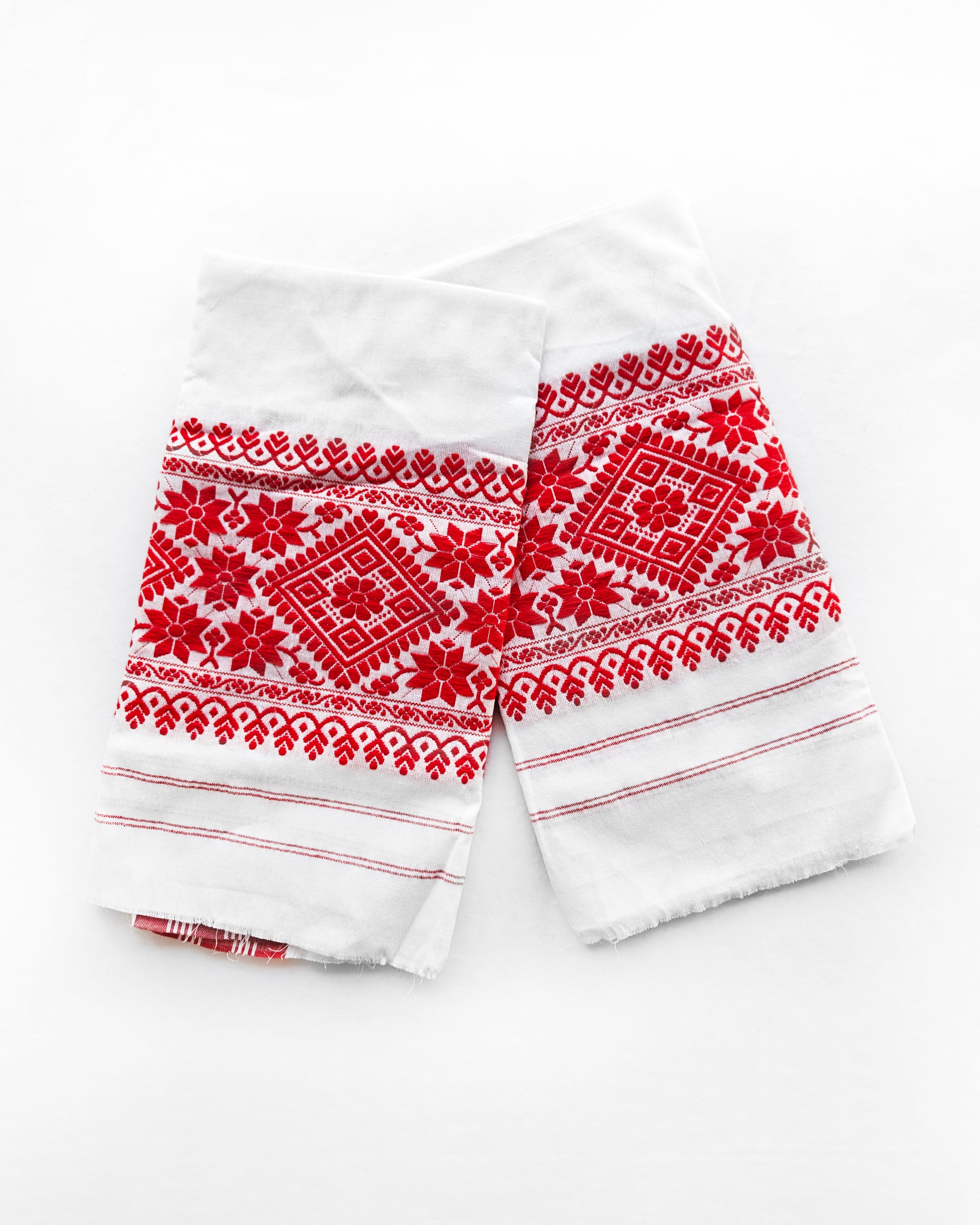 Handloom Cotton Gamosa from Assam