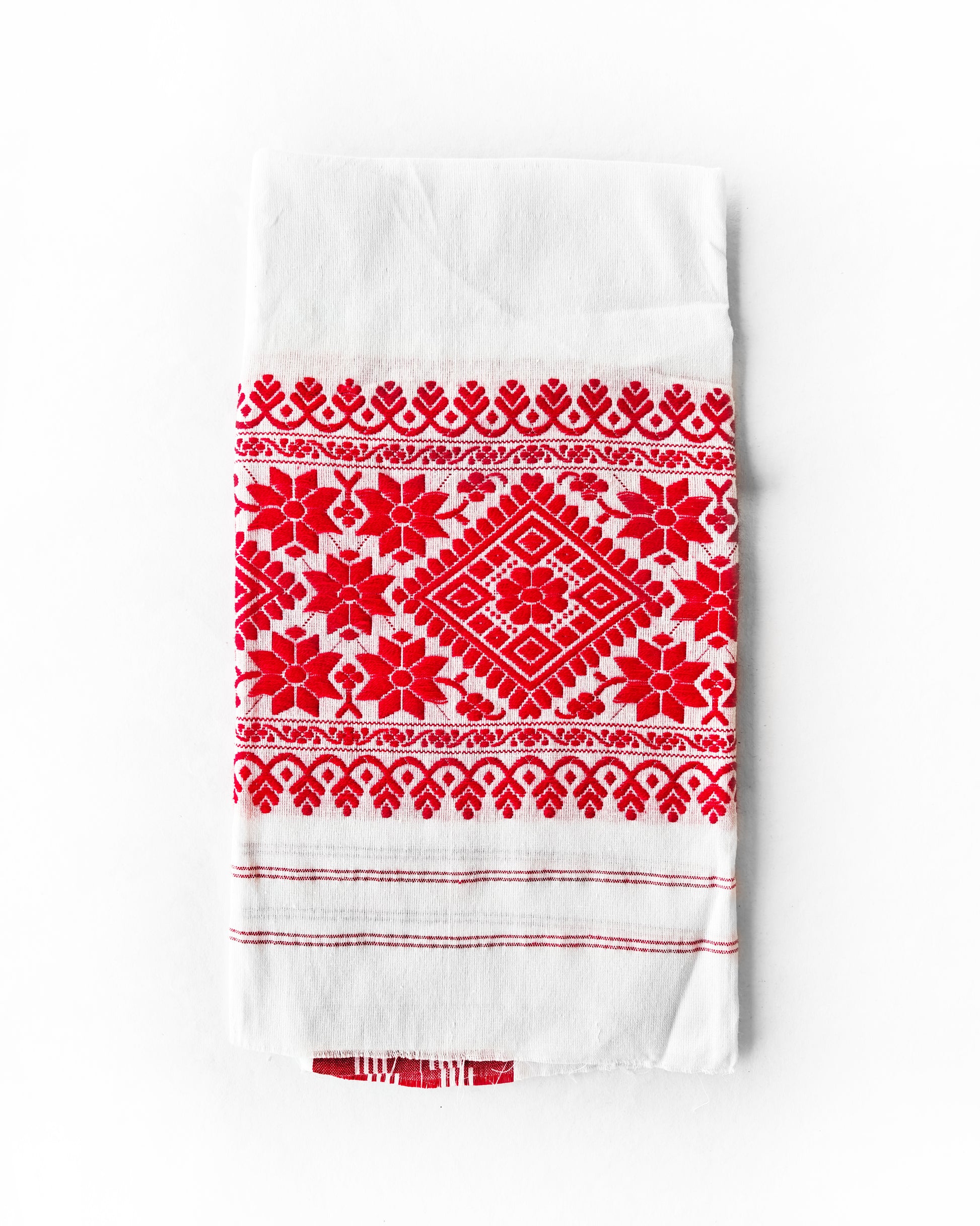 Handloom Cotton Gamosa from Assam