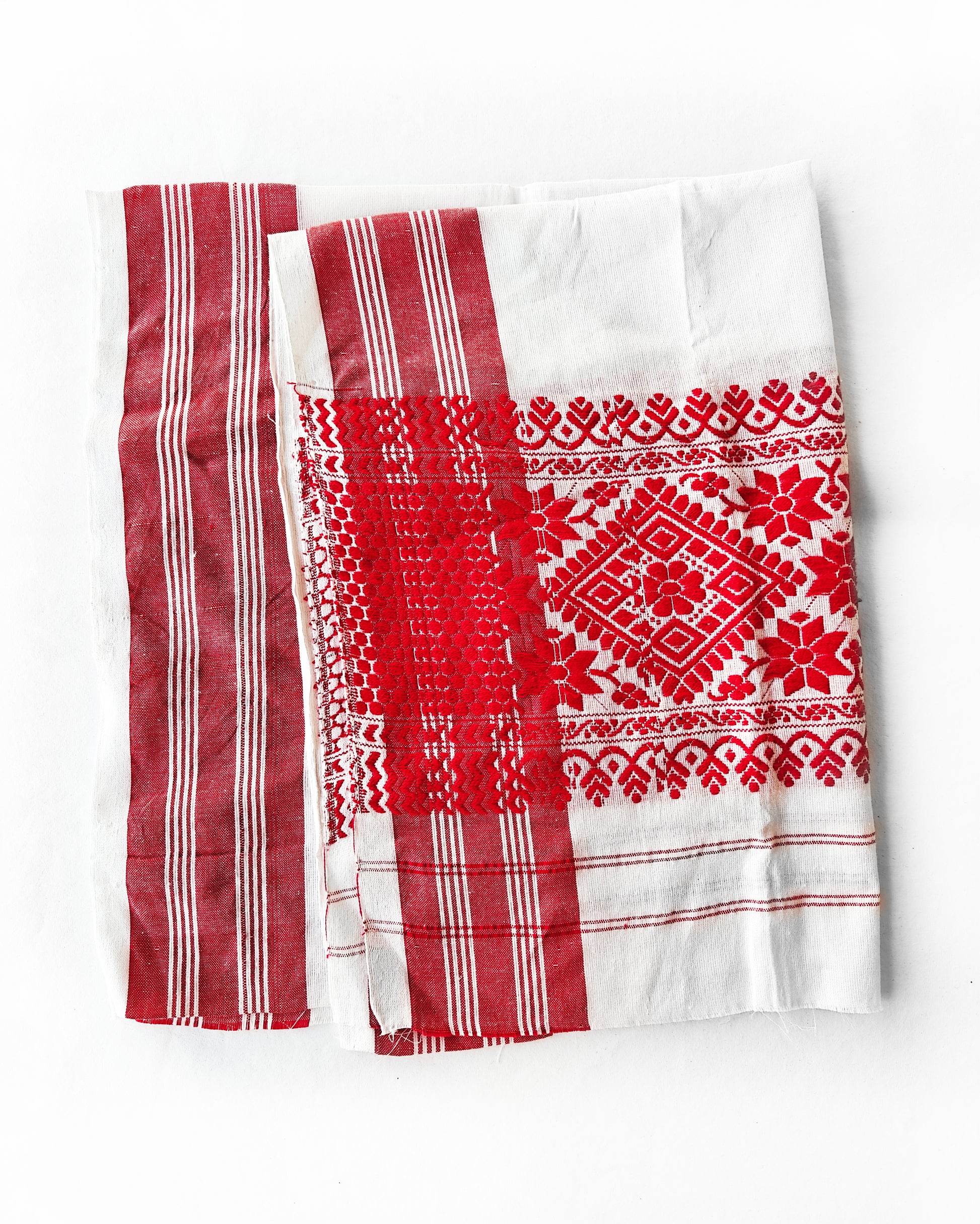 Handloom Cotton Gamosa from Assam