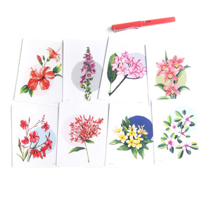 Botanicals - Water Colour Collection Postcards - Set of 8