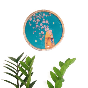 Meghalaya Cherry Blossom Wall Decor Plate