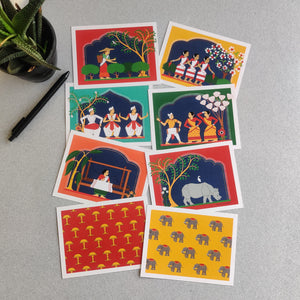 Chitra Katha Collection Postcards - Set of 8