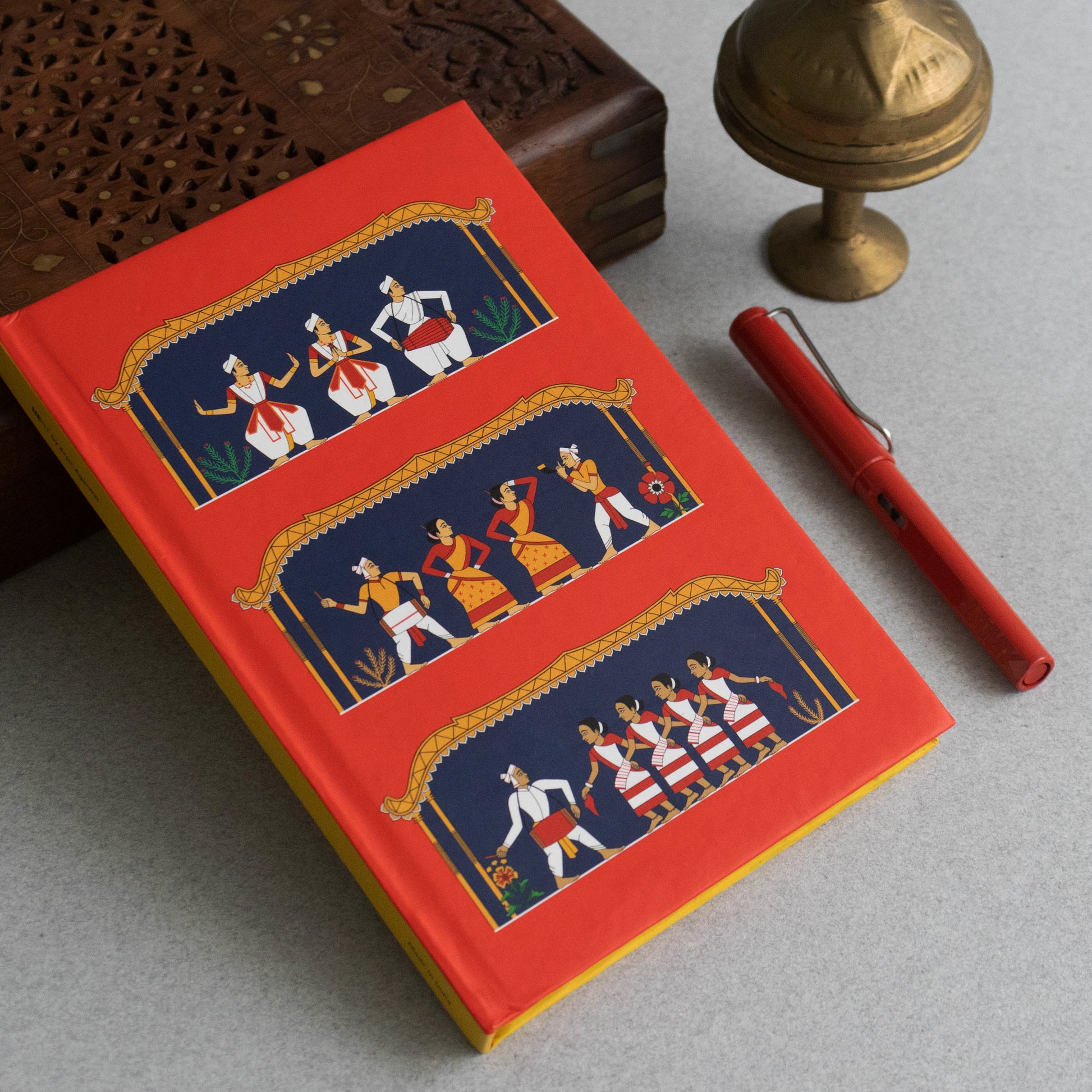 Dances of Assam Notebook