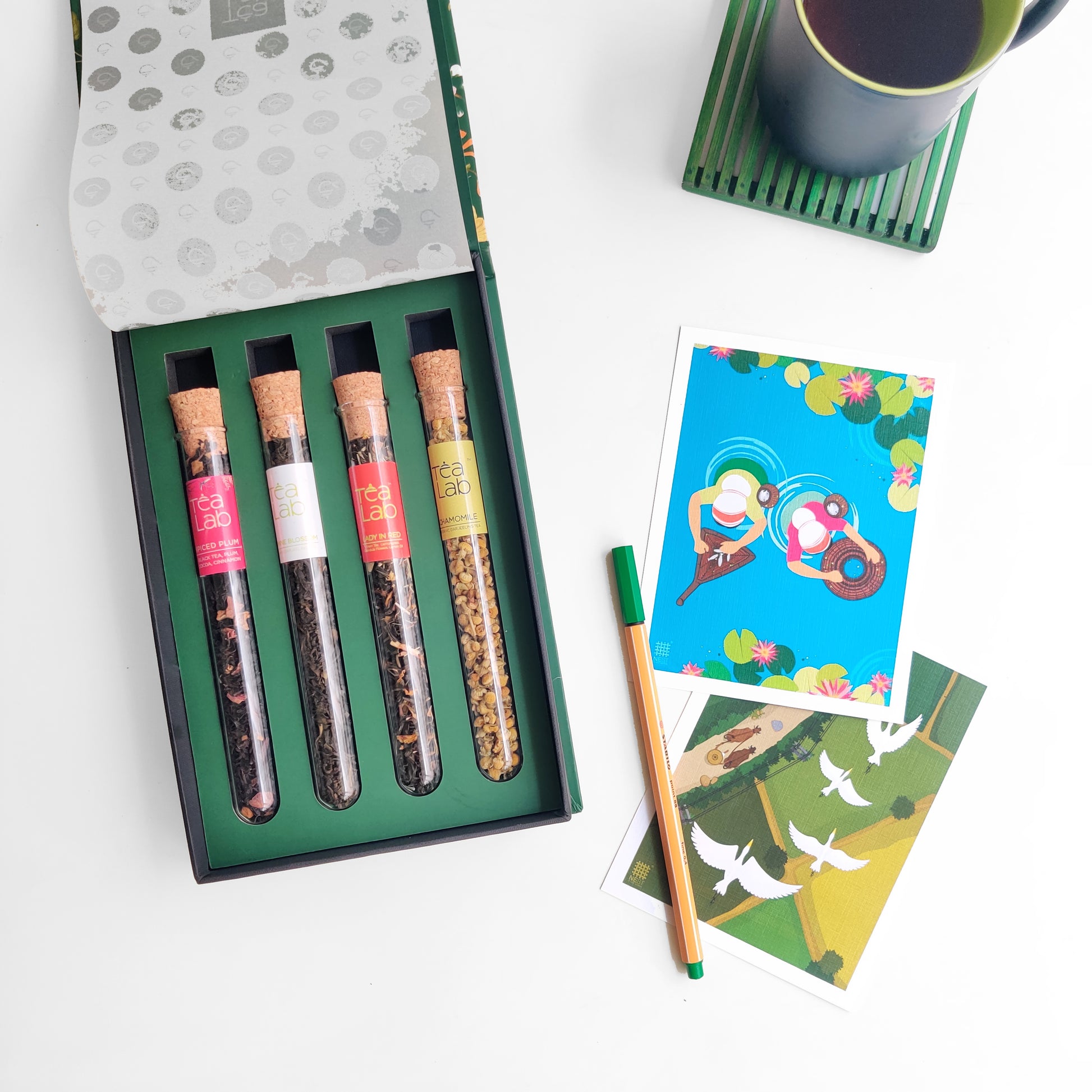 Where the Parakeets Sing (Green) Tea Gift Set