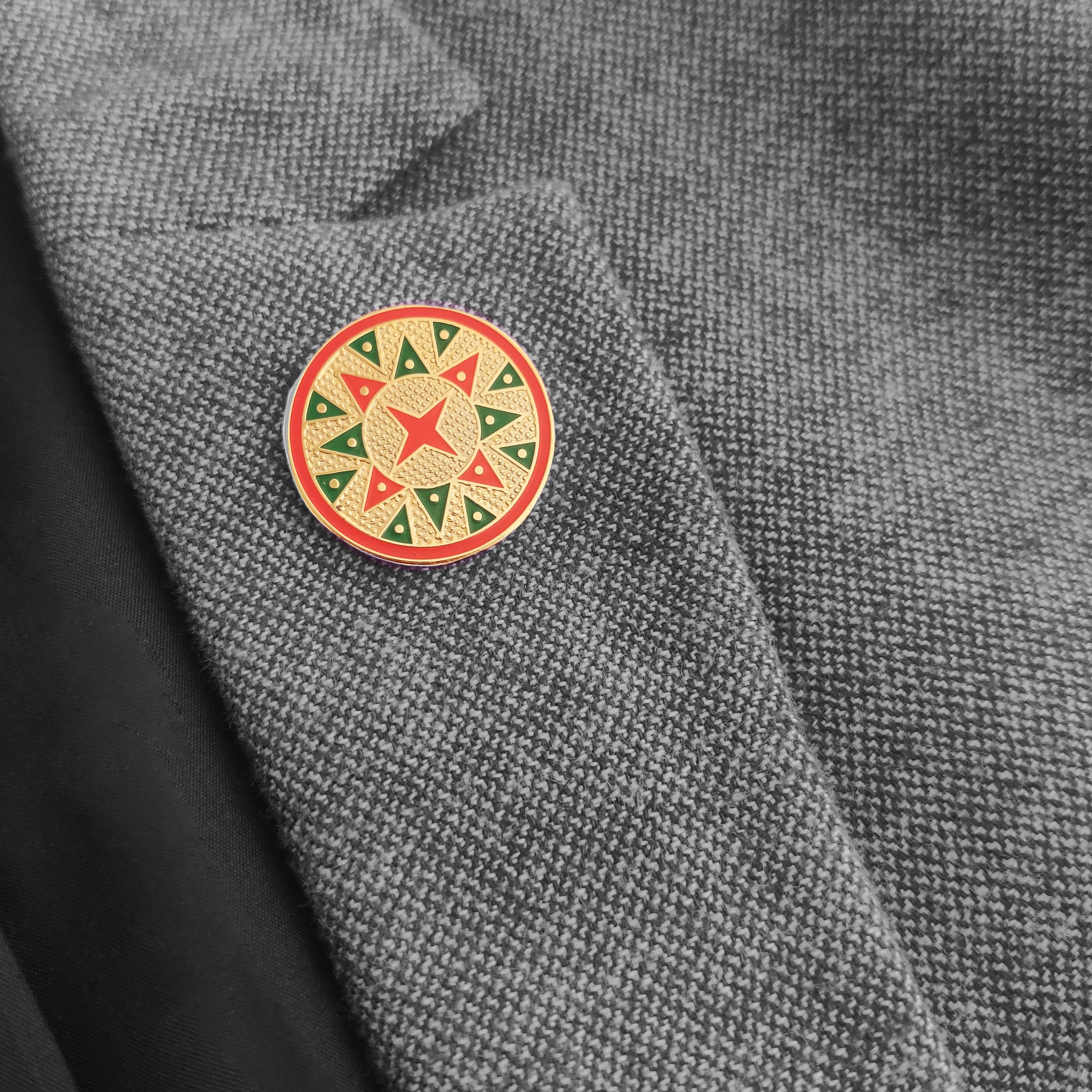 Assam Jaapi Lapel Pin