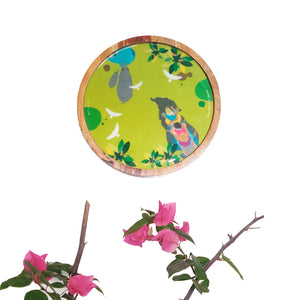 Assam Kaziranga Safari Wall Decor Plate