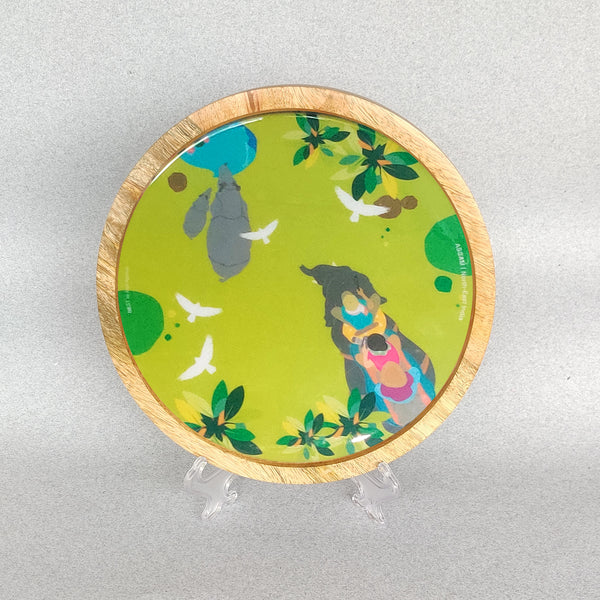 Assam Kaziranga Safari Wall Decor Plate