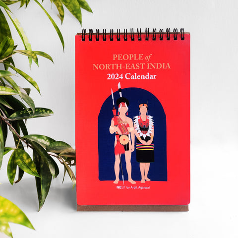 People of North-East India Calendar 2024