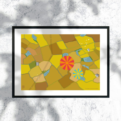 Arunachal Pradesh Ziro Valley - Art Print Only - NEST by Arpit Agarwal