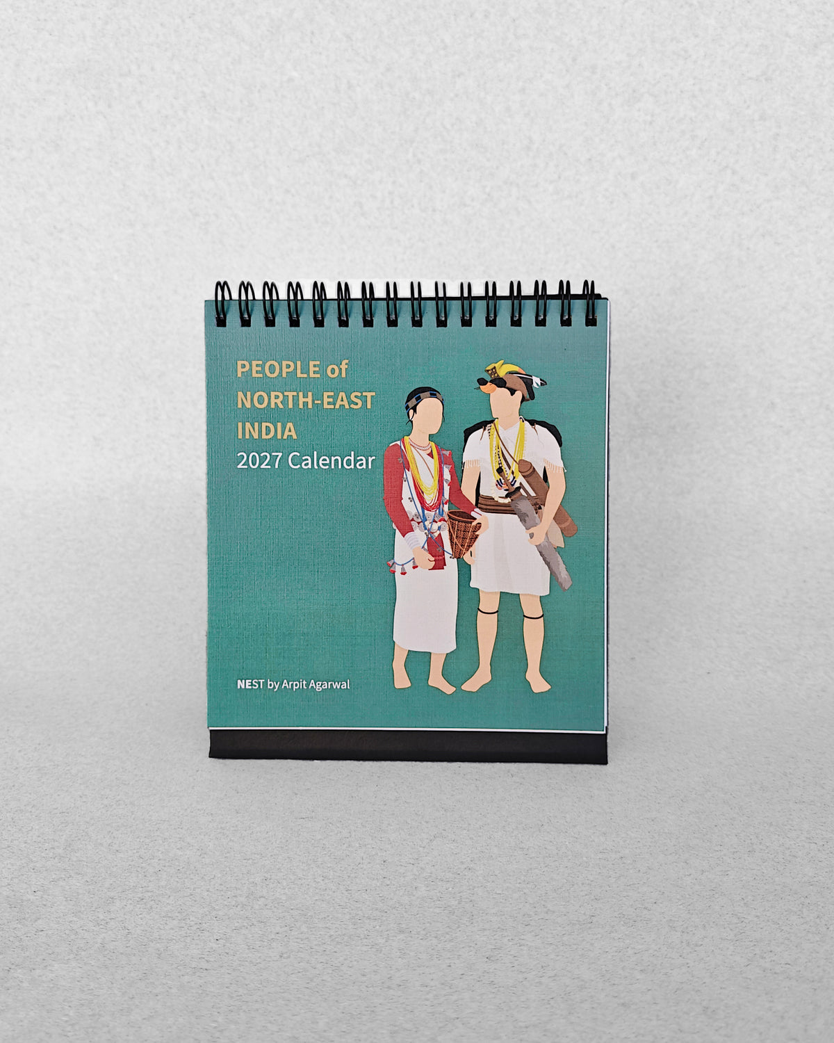 People of North-East India 2027 Desk Calendar