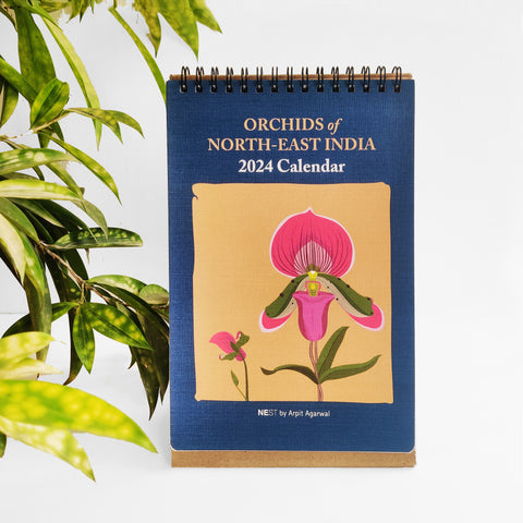 Orchids of North-East India Calendar 2024