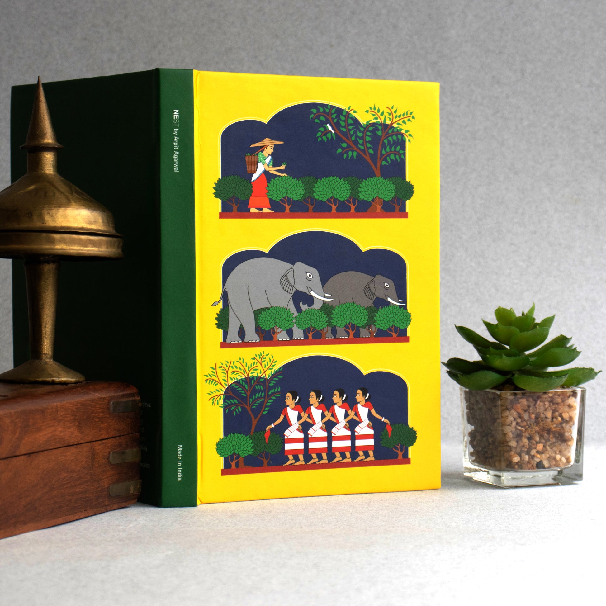 Tea Garden of Assam Notebook