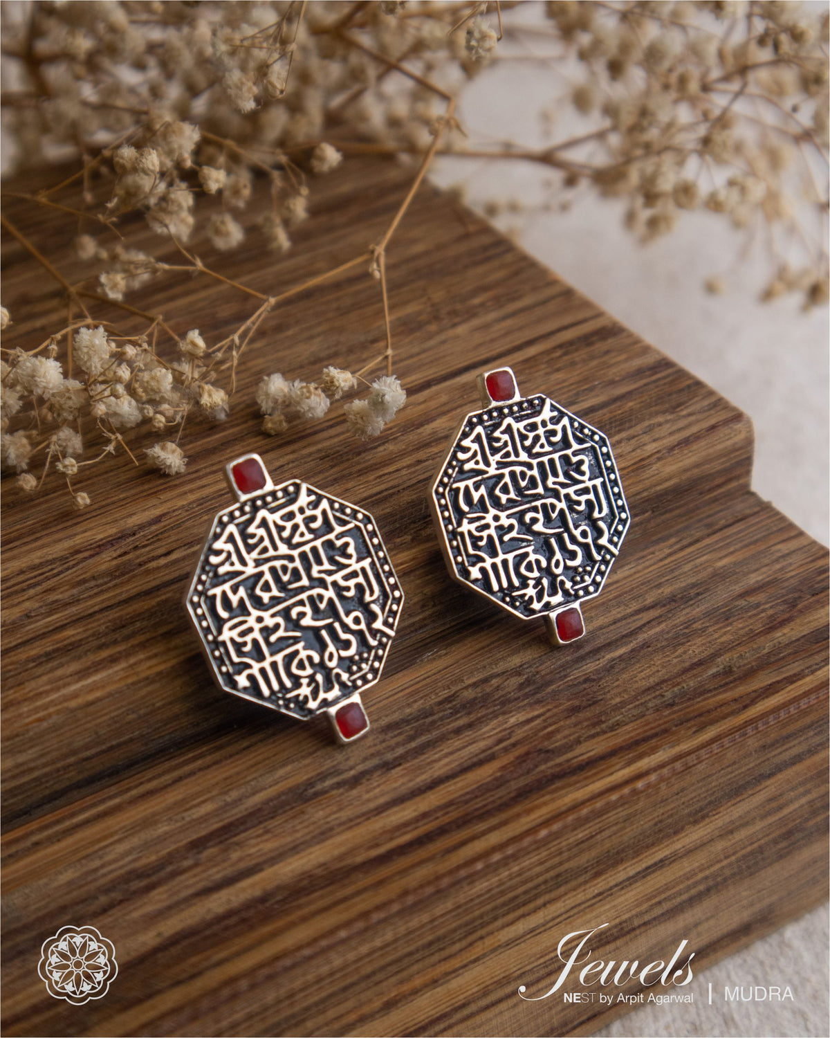 Mudra Studs - NEST by Arpit Agarwal