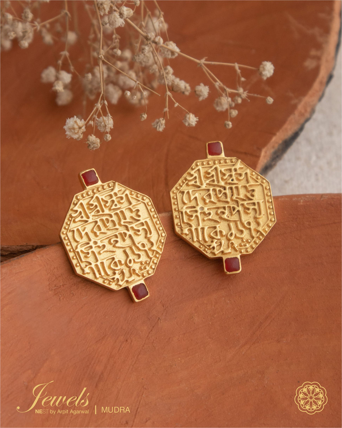 Mudra Studs - NEST by Arpit Agarwal