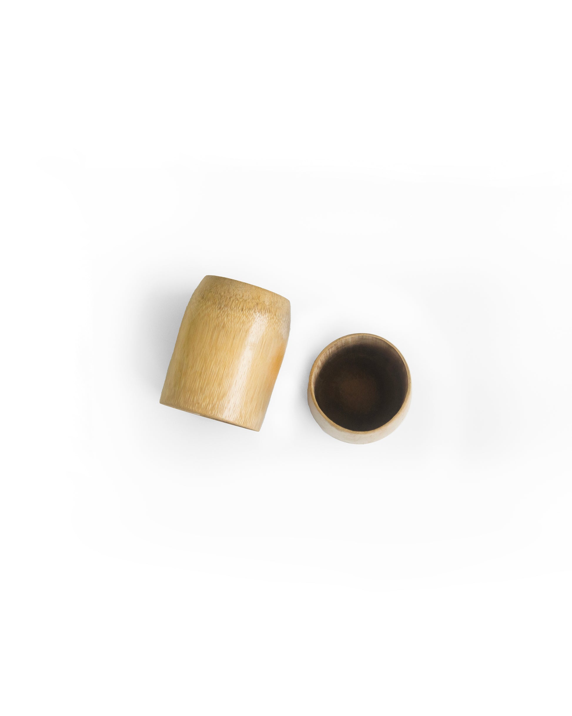 Handcrafted Bamboo Glass – Set of 2