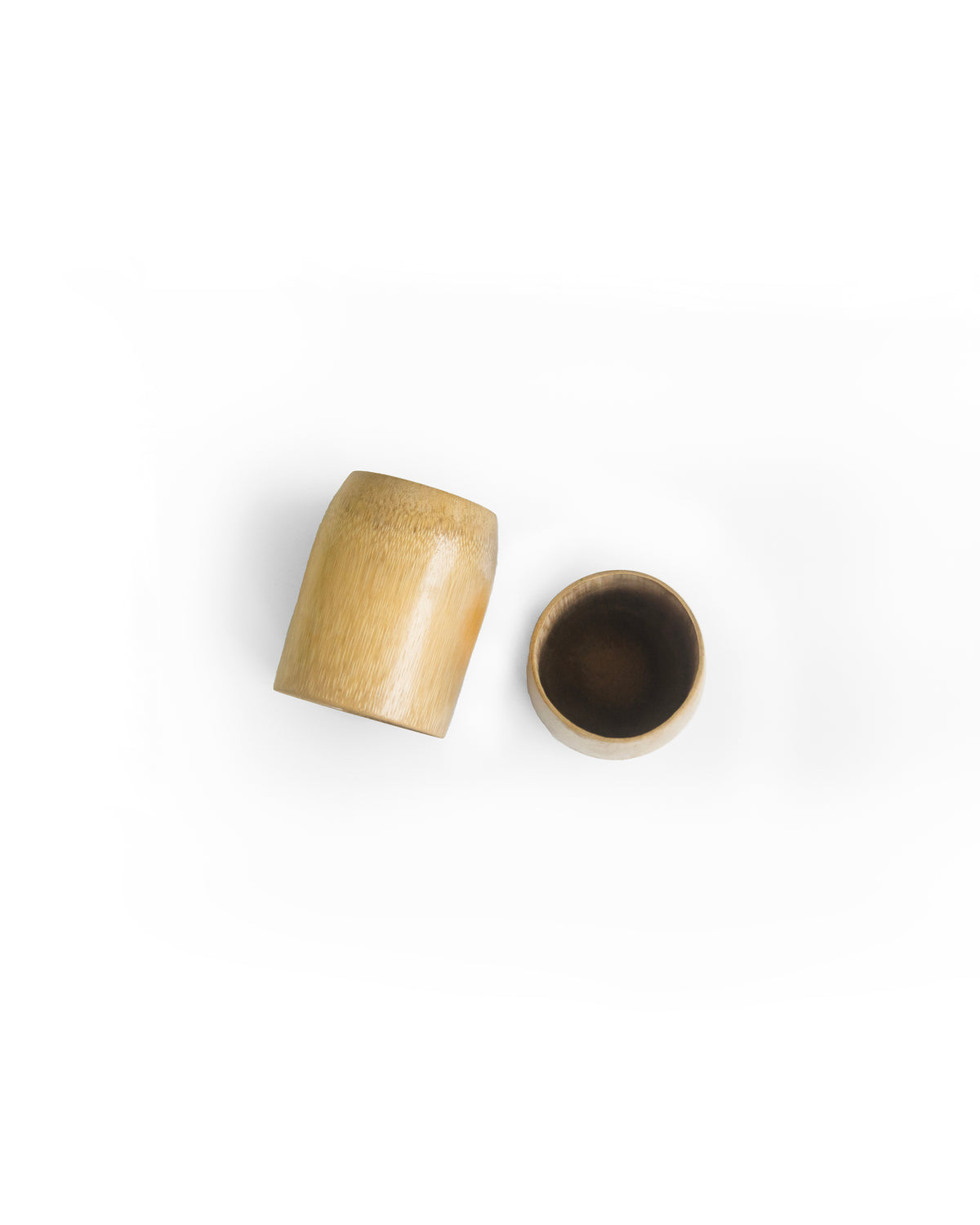 Handcrafted Bamboo Glass – Set of 2