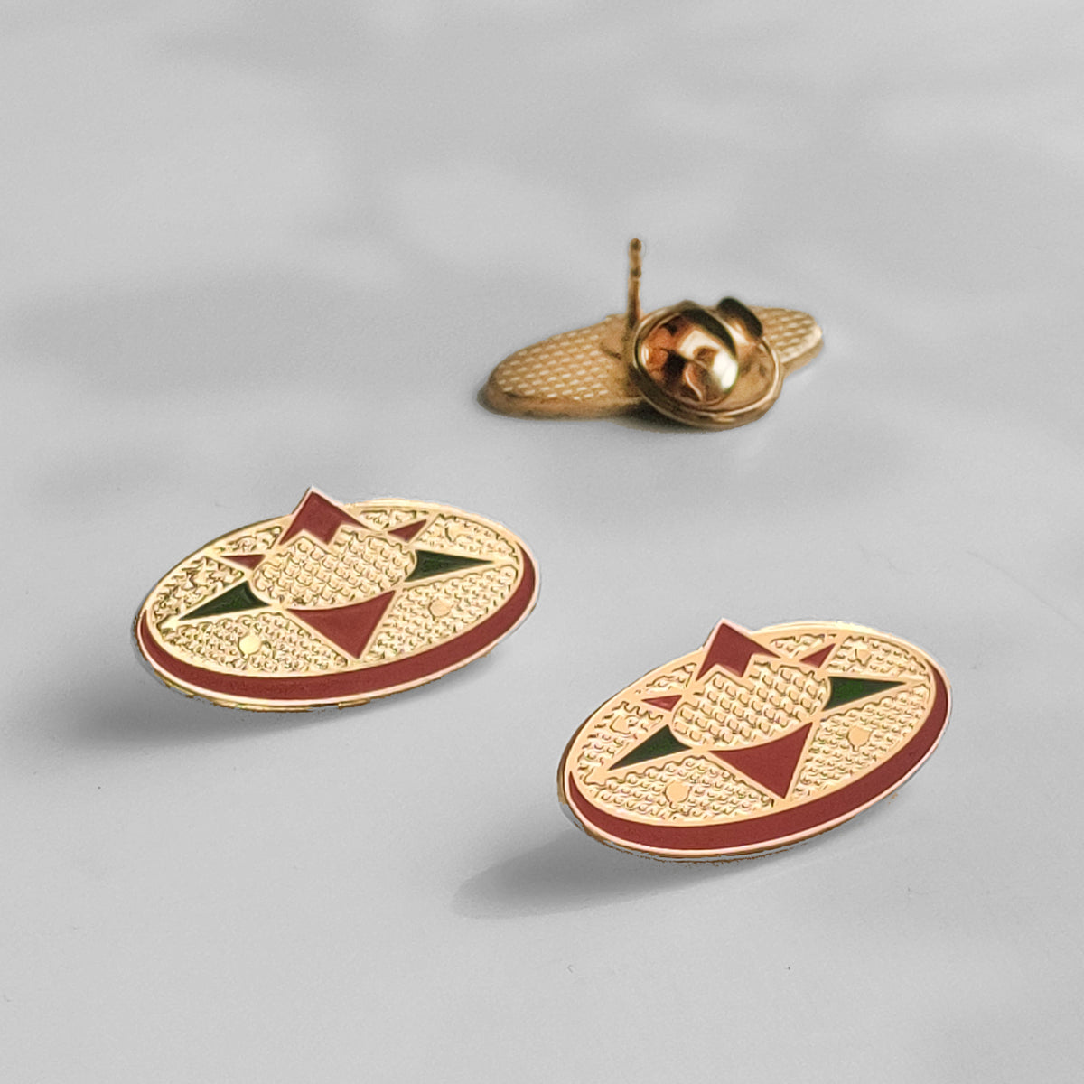 Assam Jaapi Lapel Pin - 2 - NEST by Arpit Agarwal