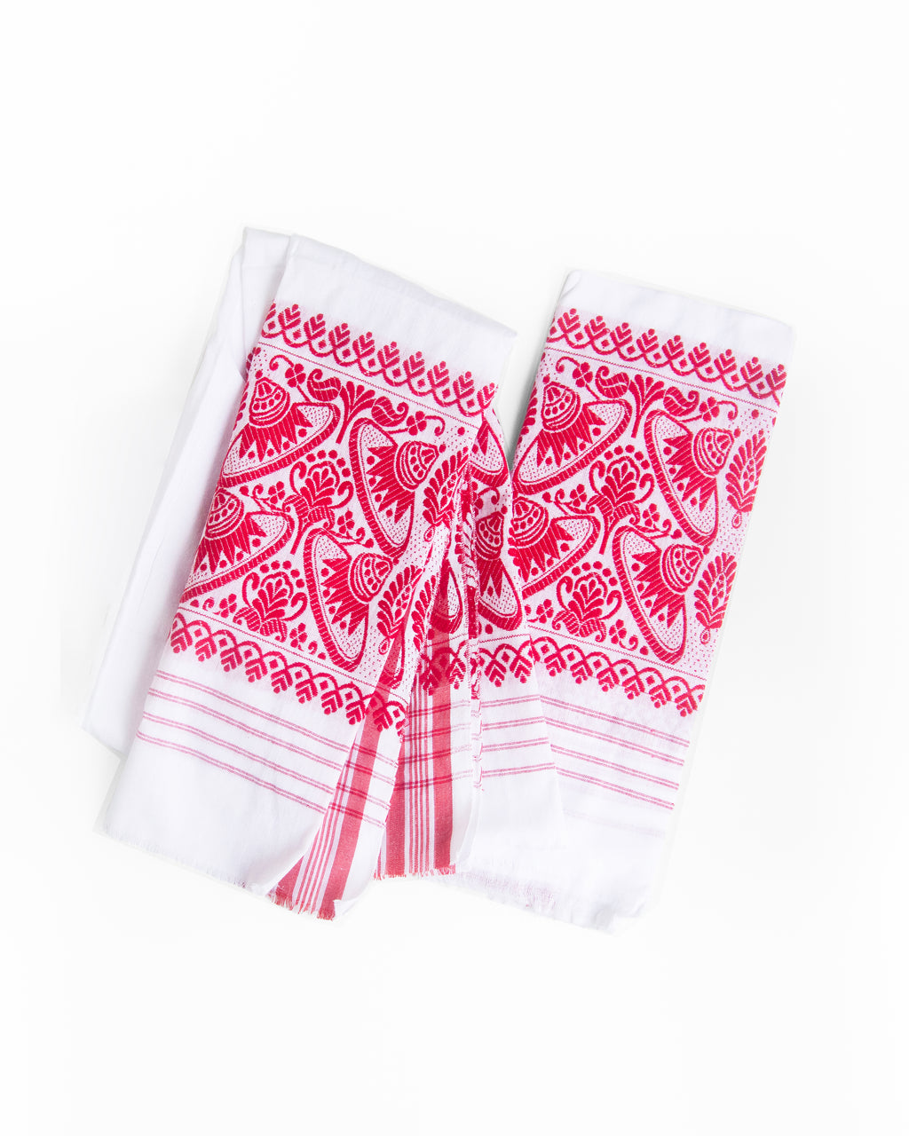 Handloom Cotton Gamusa from Assam