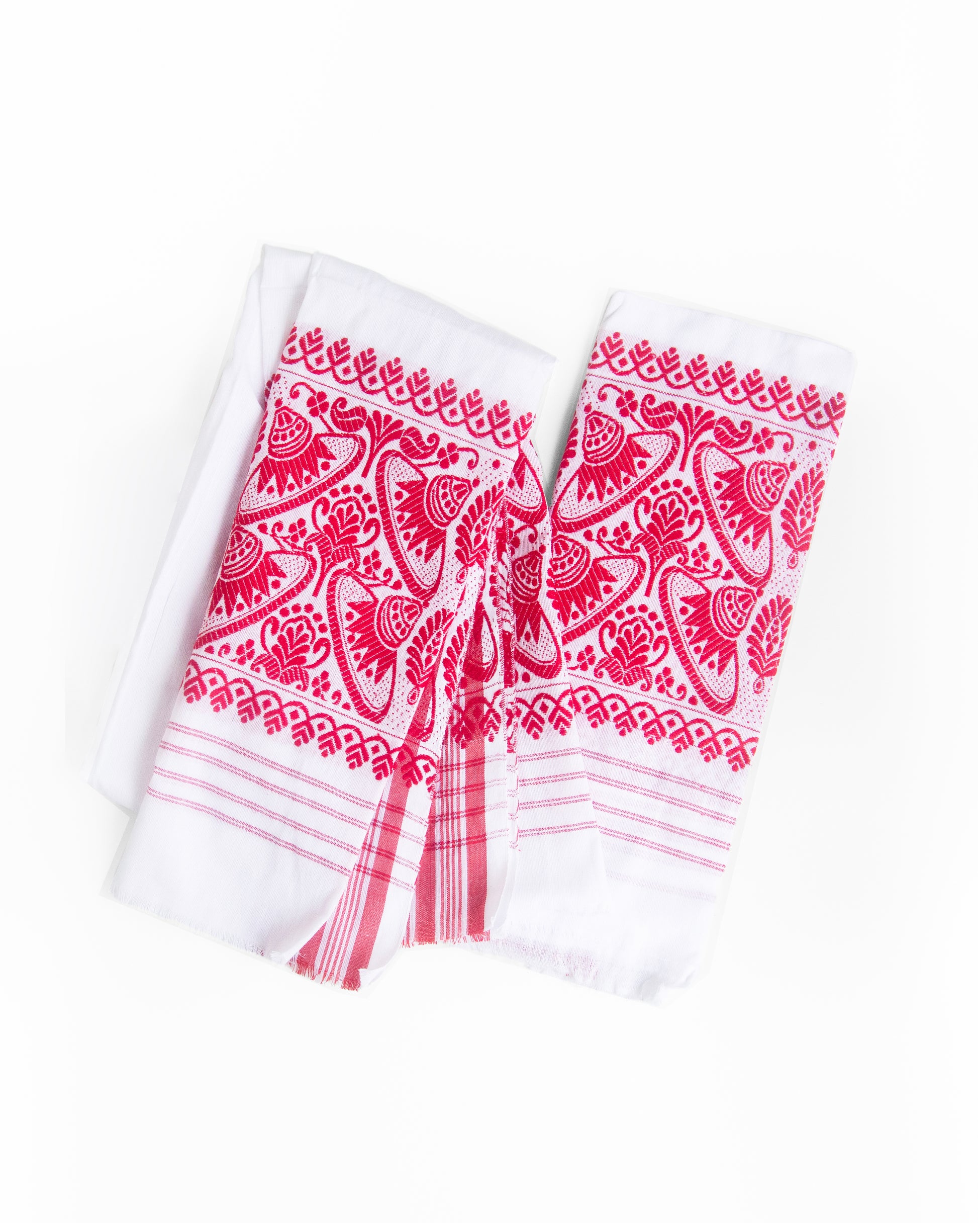 Handloom Cotton Gamusa from Assam