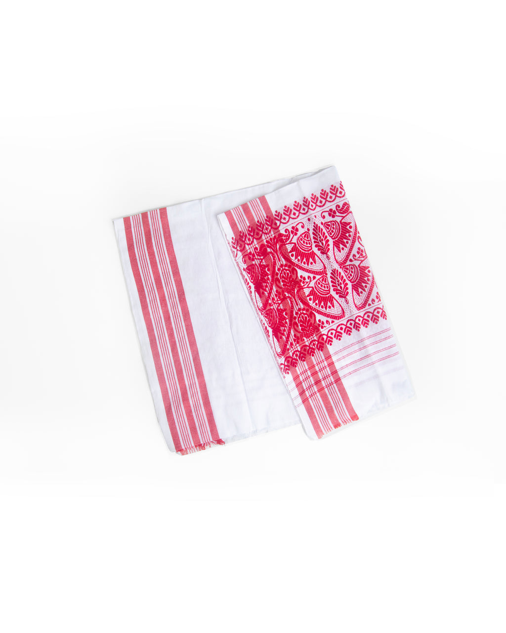Handloom Cotton Gamusa from Assam