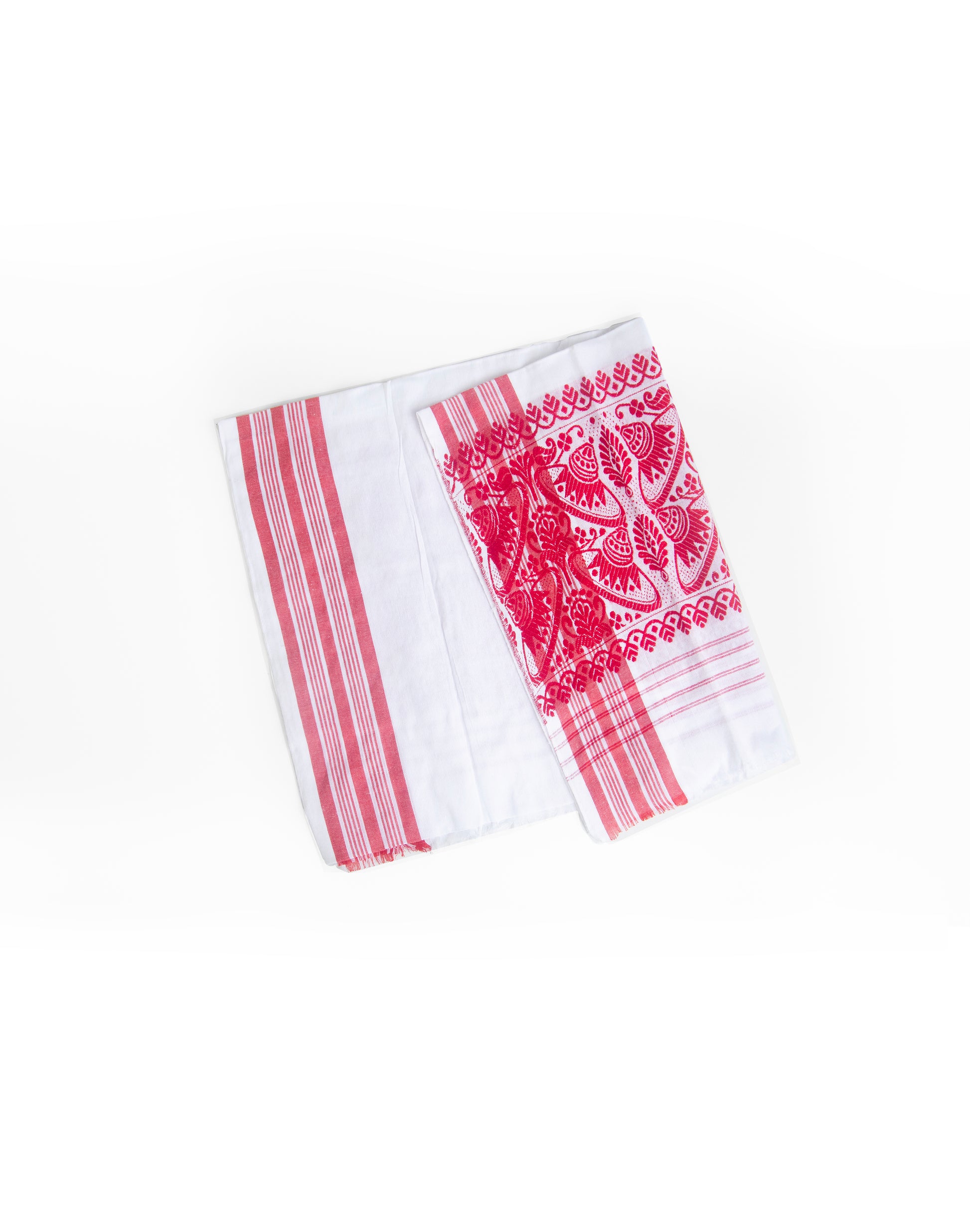Handloom Cotton Gamusa from Assam