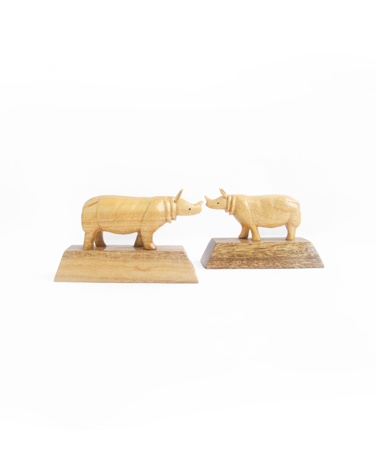 Wooden Rhino of Assam