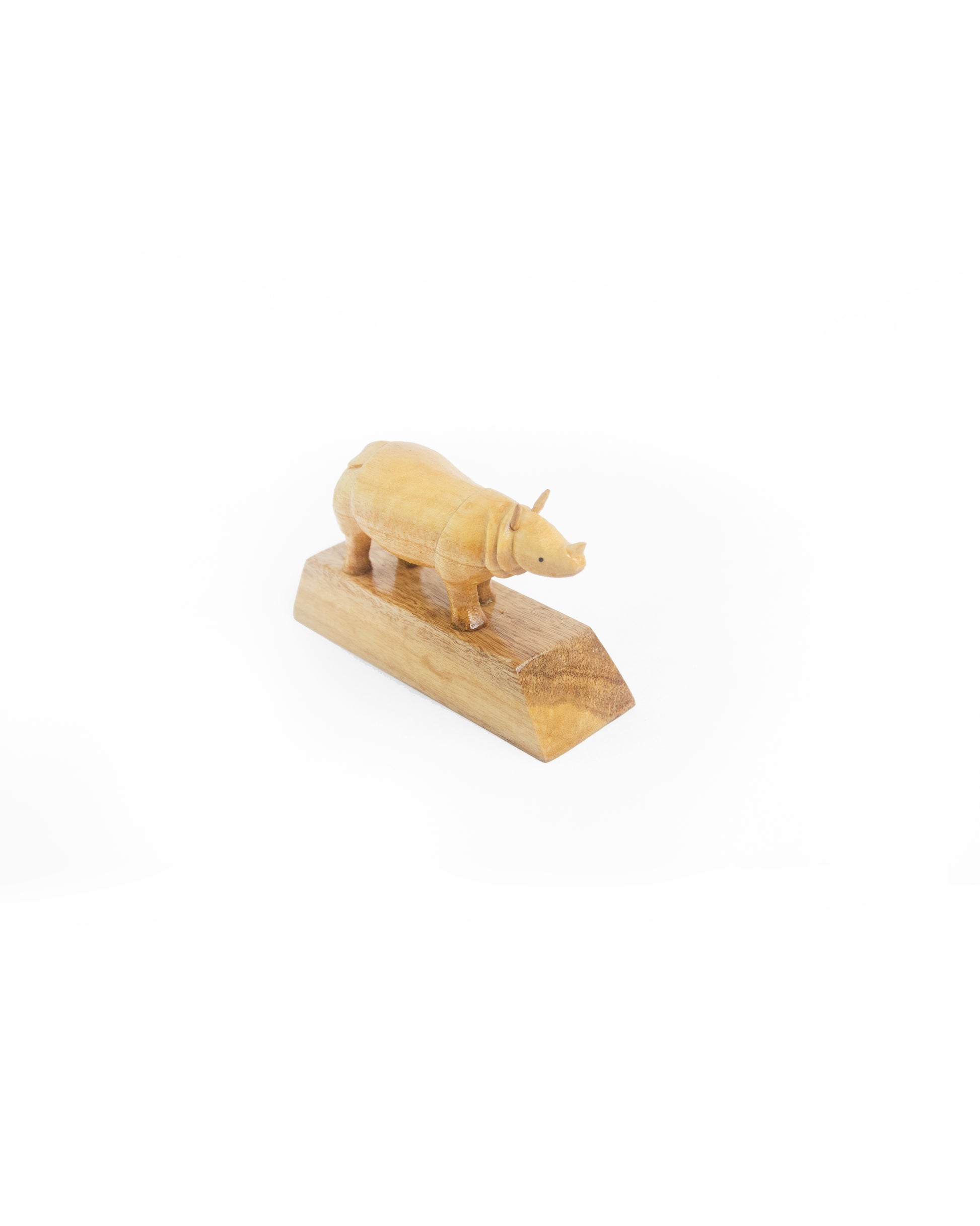 Wooden Rhino of Assam