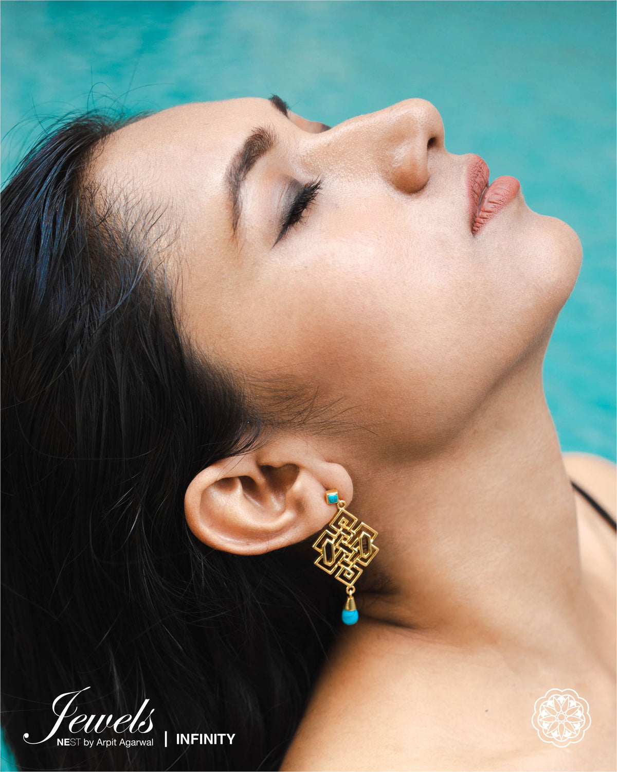 Infinity Earrings - NEST by Arpit Agarwal