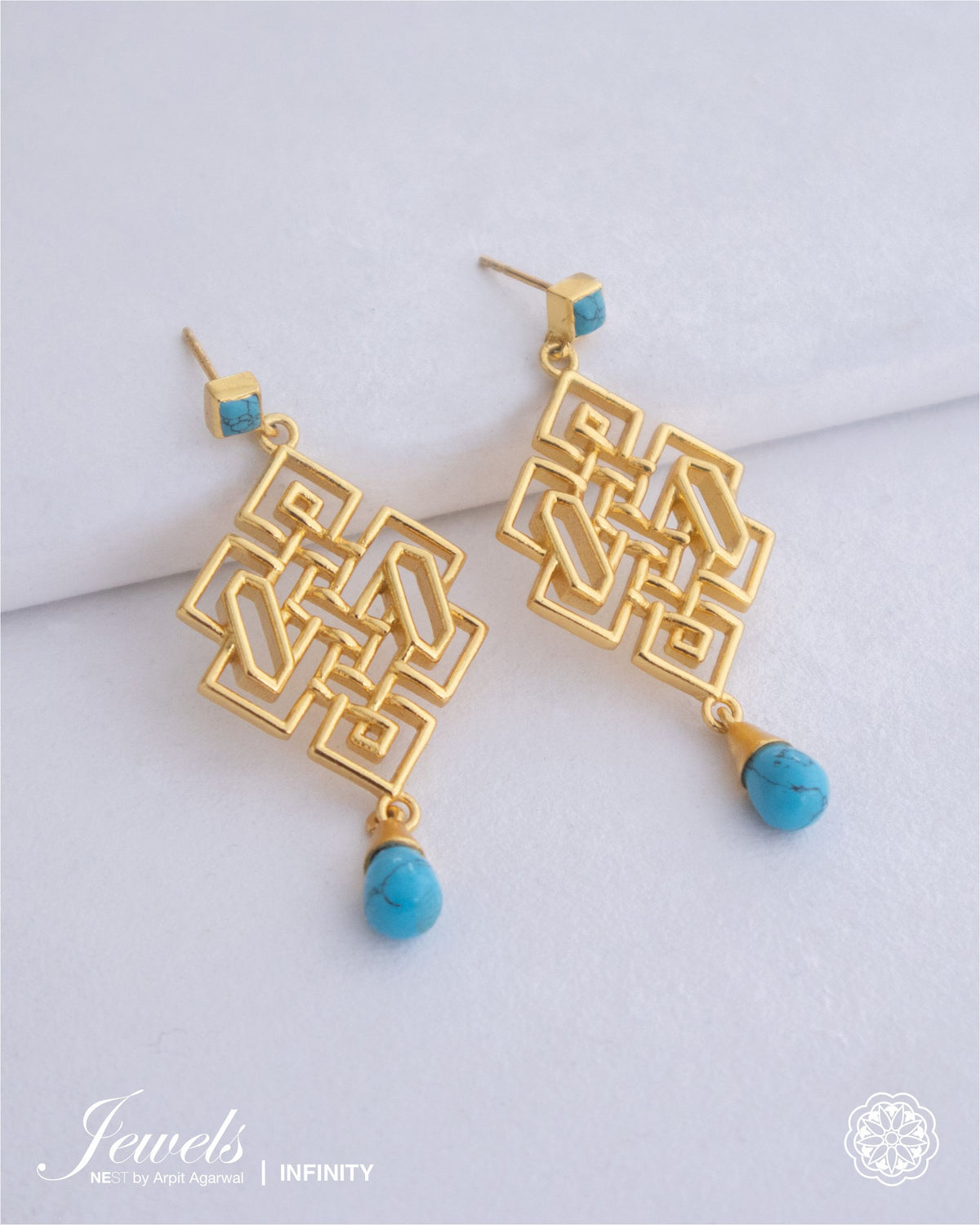 Infinity Earrings - NEST by Arpit Agarwal