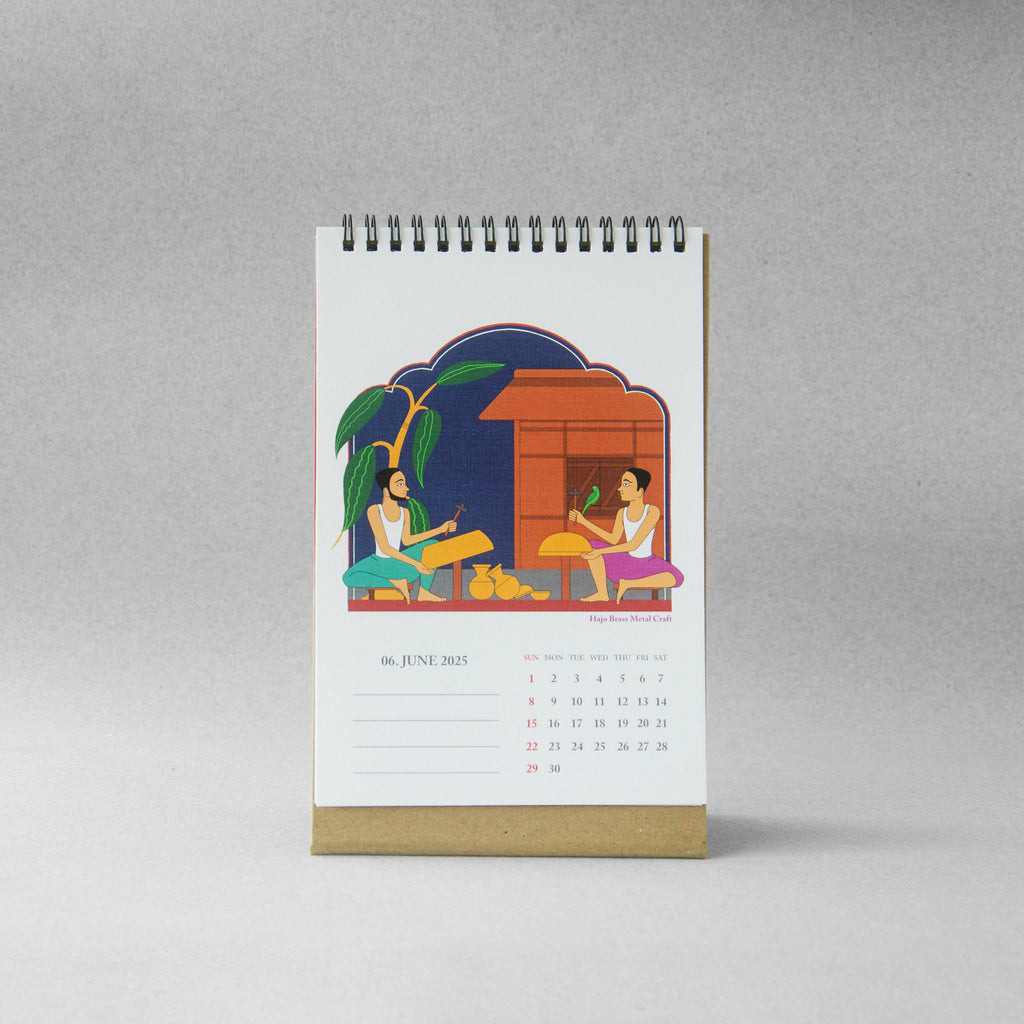 Chitra Katha Portrait 2025 Desk Calendar