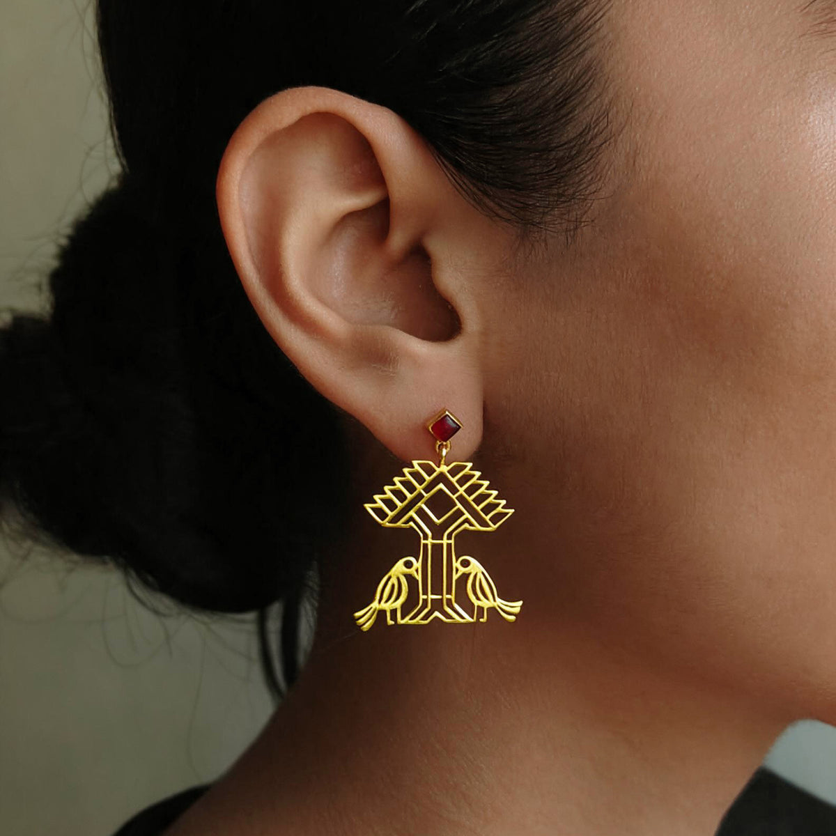 Xhabi Mini Earrings - NEST by Arpit Agarwal