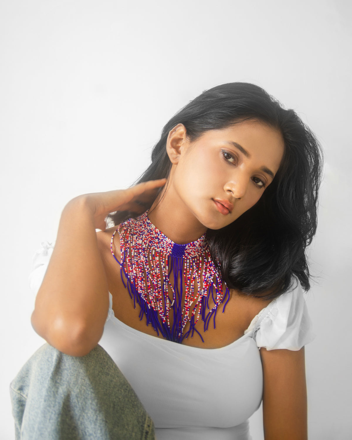 Longwa Tassel Necklace - NEST by Arpit Agarwal