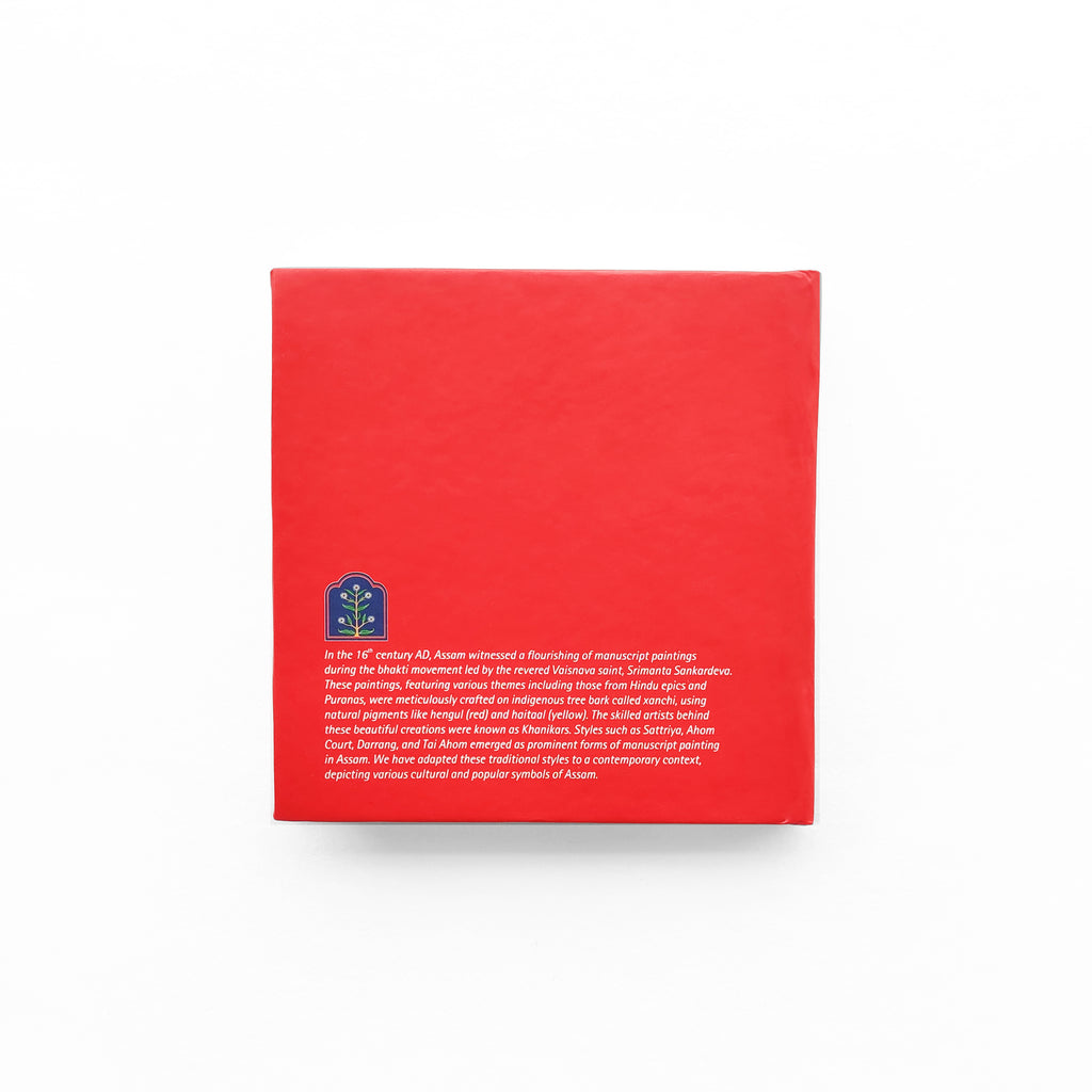 Motif Three Square Notebook