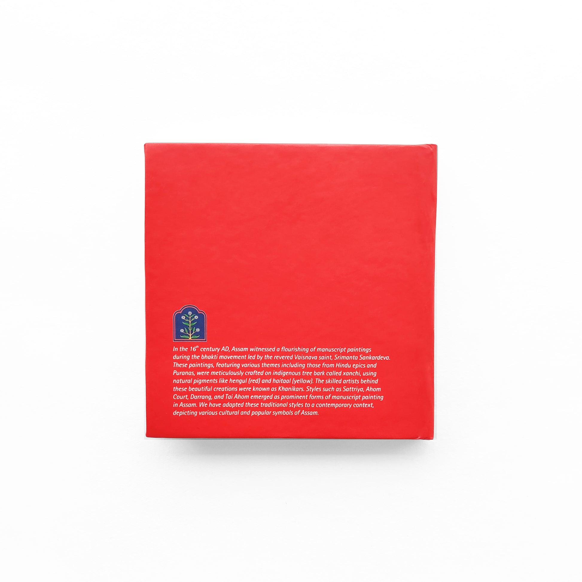 Motif Three Square Notebook