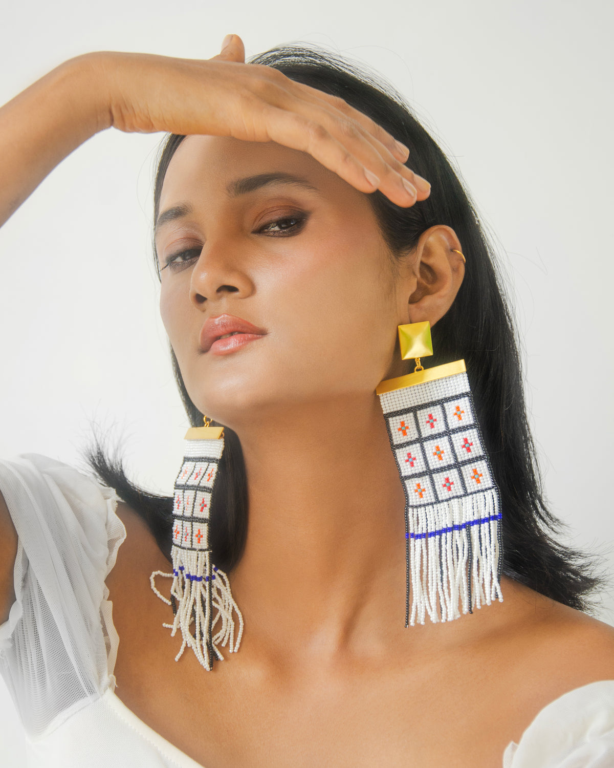 Khonoma Statement Earrings - NEST by Arpit Agarwal