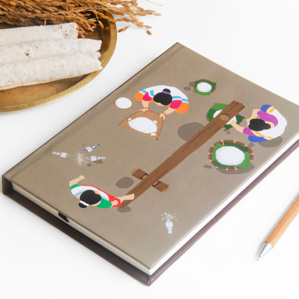 Assam Traditional Dheki Notebook
